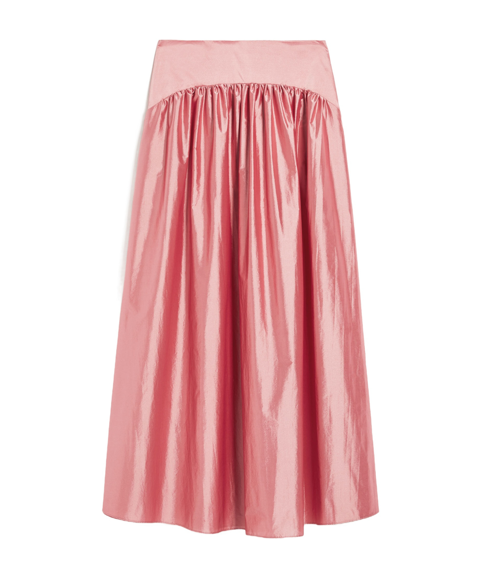 Max Mara Zipper Skirt On The Back In Pink