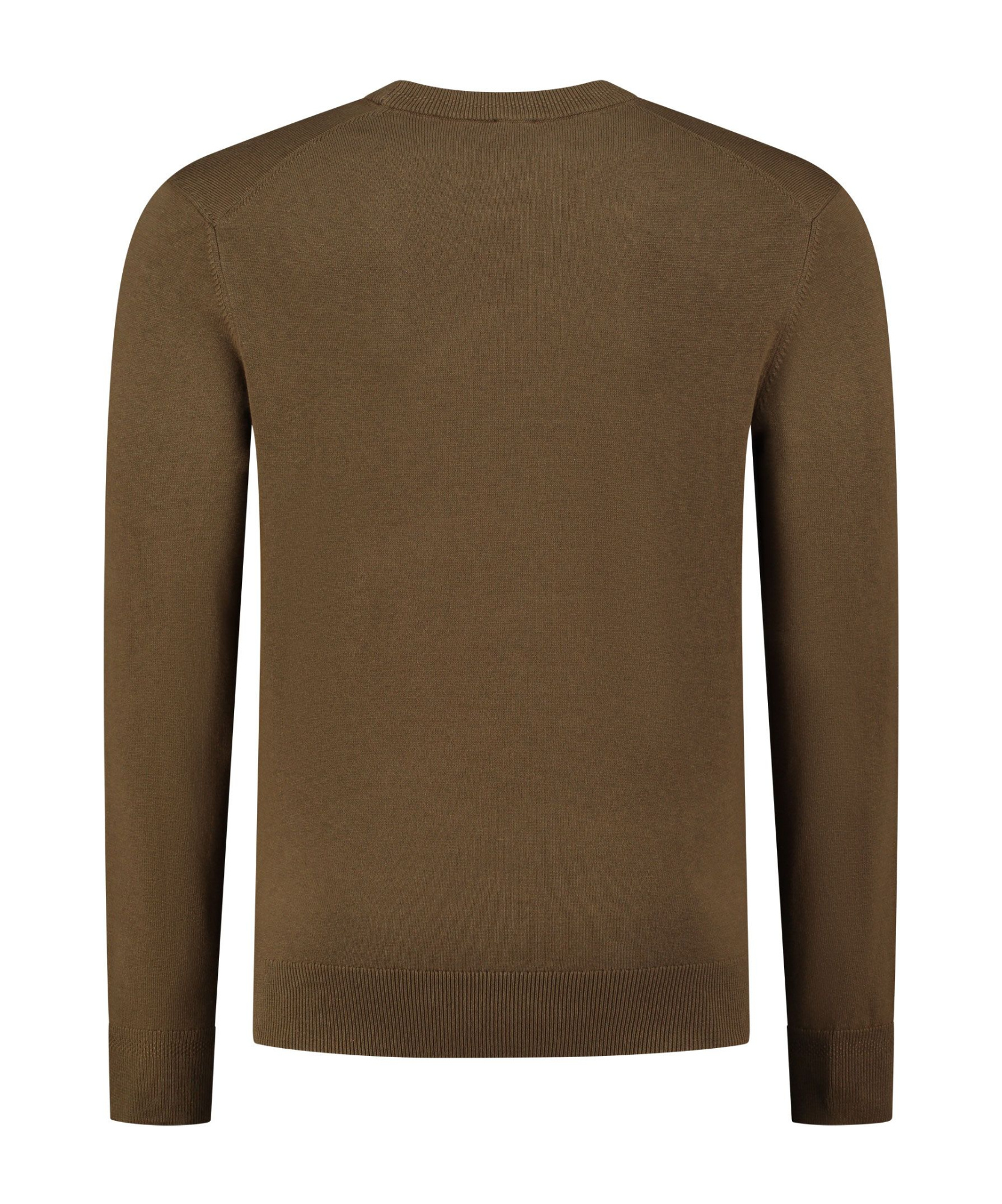 Hugo Boss Round Neck Sweater In Green