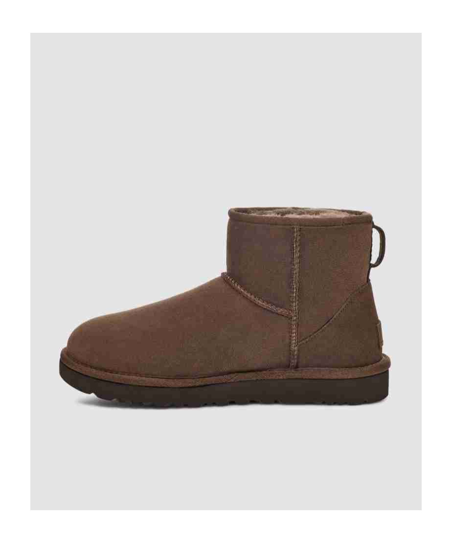 UGG UGG CLASSIC MINI II LOGO-PATCH ANKLE BOOTS 