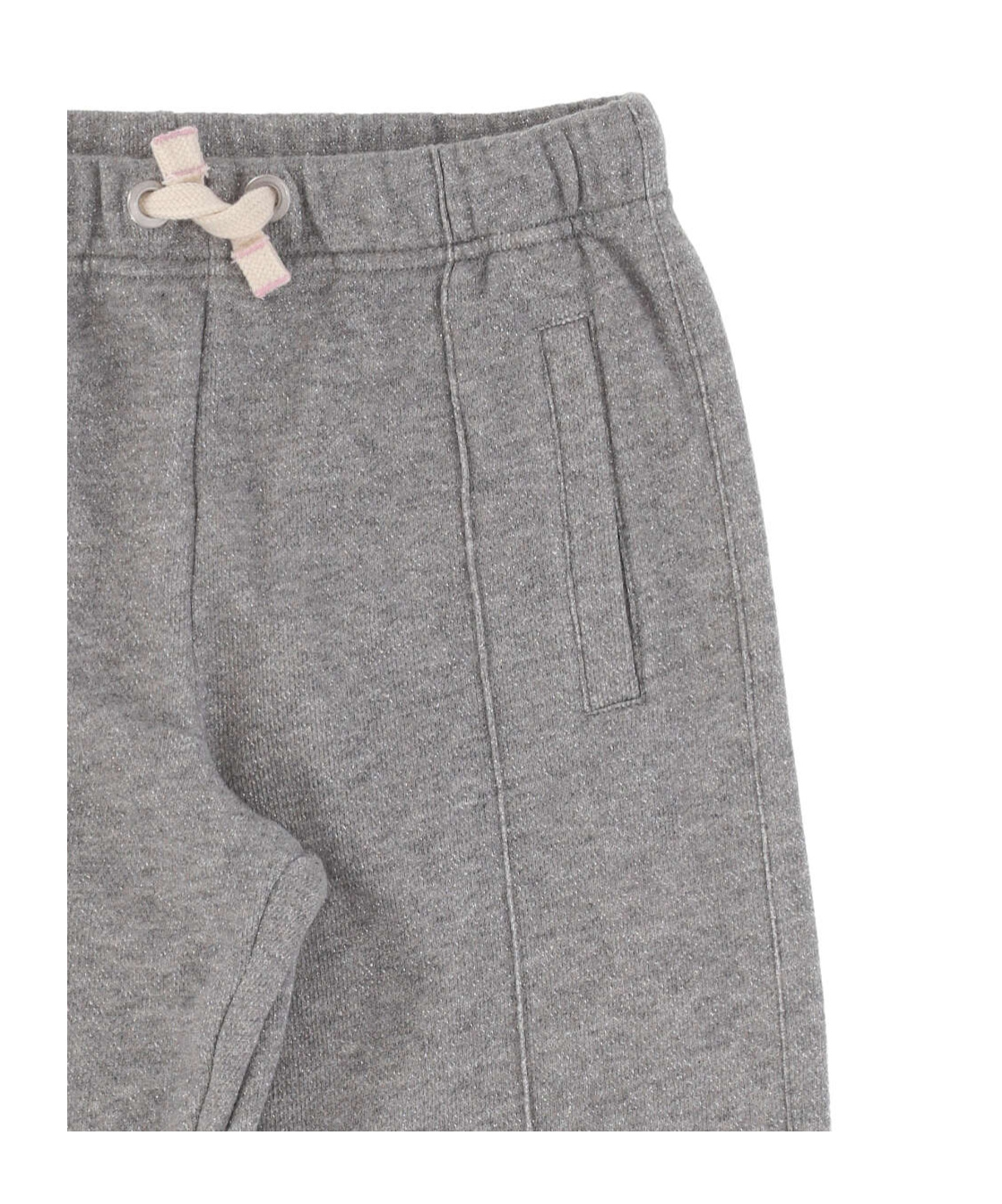 Palm Angels Straight-leg Lurex Track Pants In Gray