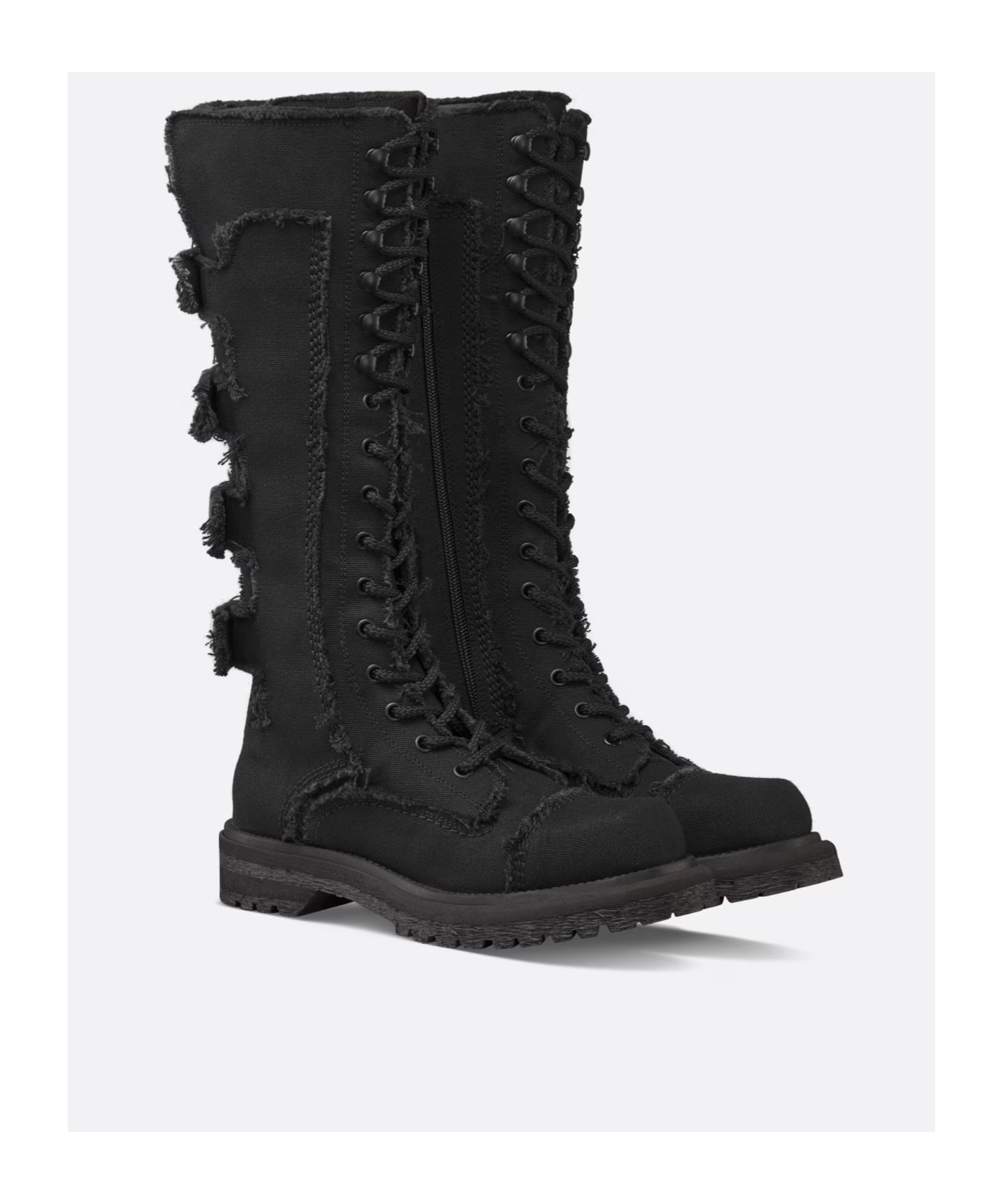 Dior Ebel Long Boots In Black