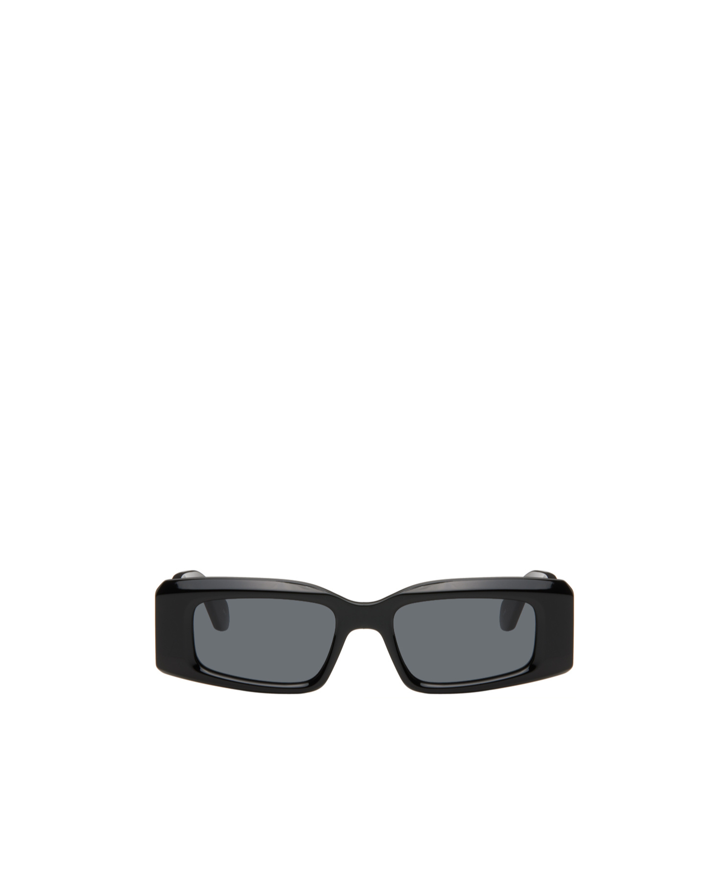 Alaïa Rectangle-frame Sunglasses In Gray