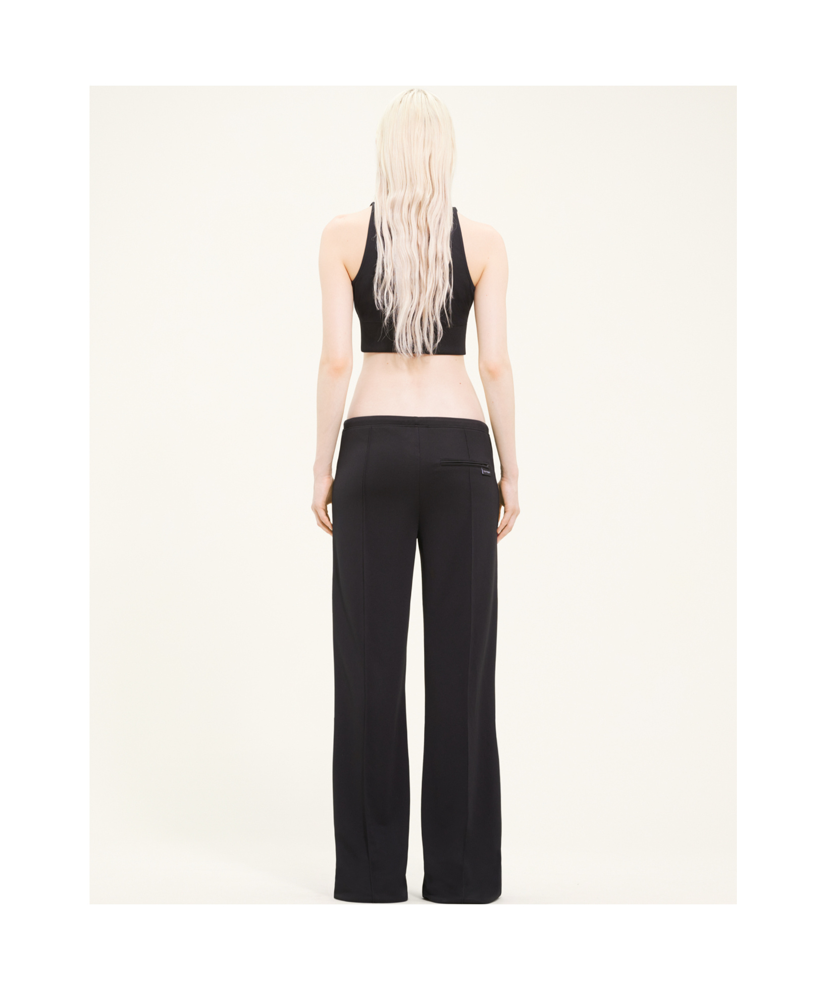 Courrèges Courreges Pre Cropped Track Vest In Black