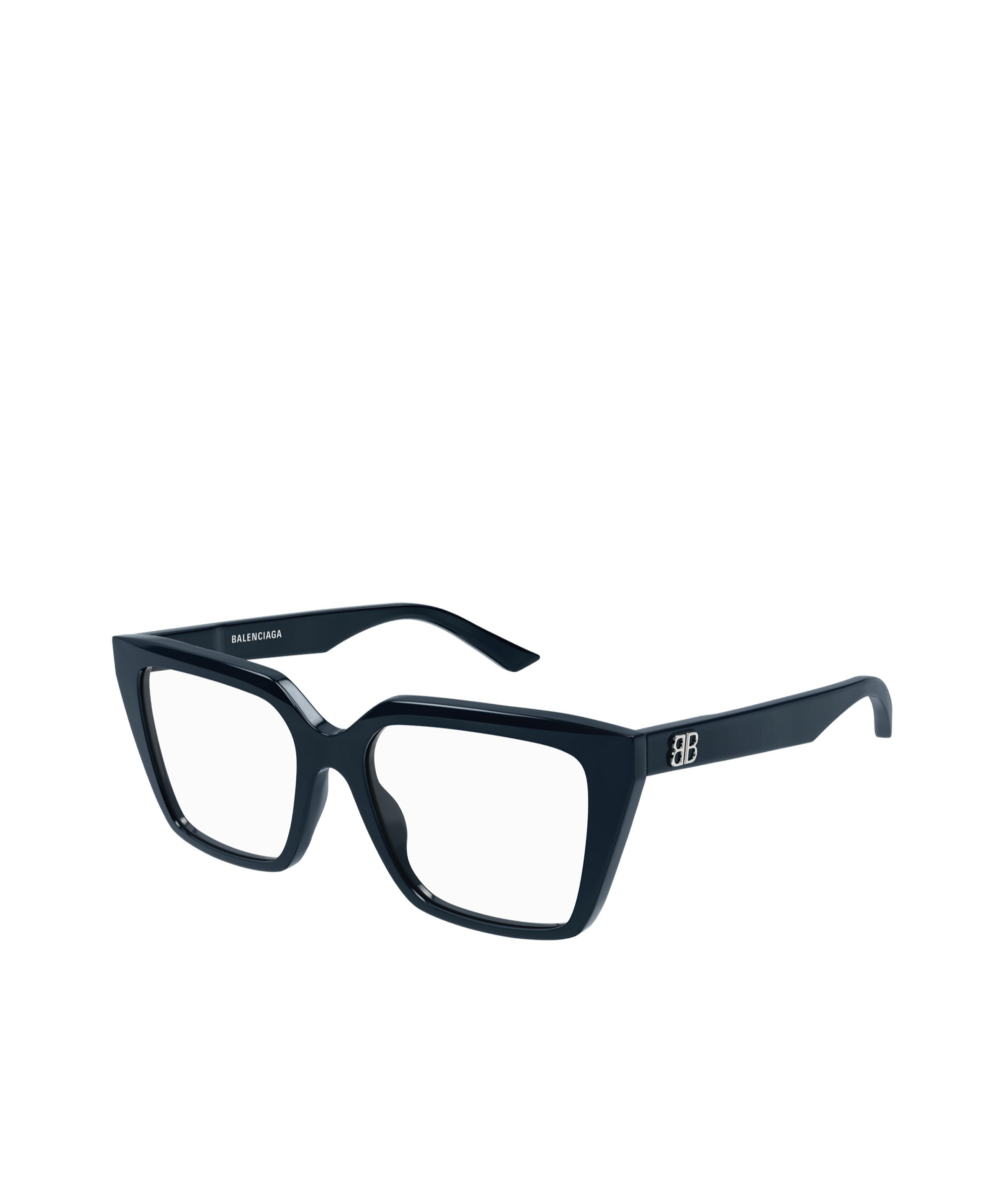 Balenciaga Wayfarer-frame Glasses In Black