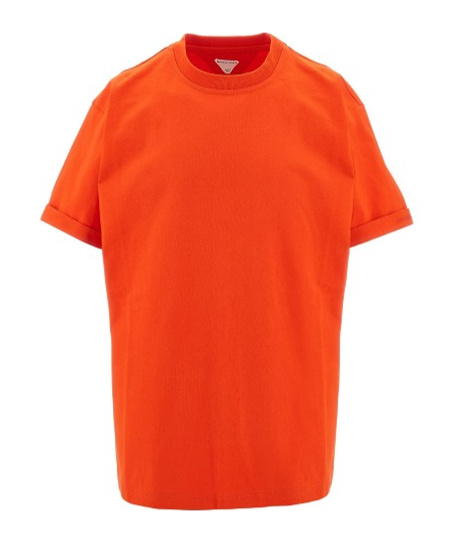 Bottega Veneta Short-sleeved T-shirt In Red