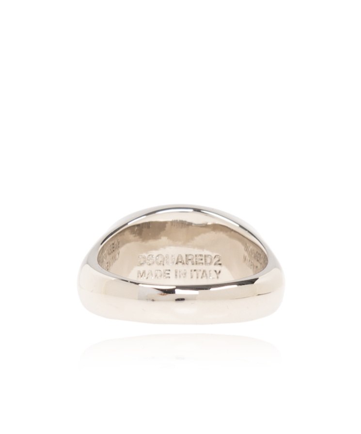 DSQUARED2 DSQUARED2 LOGO-ENGRAVED RING 