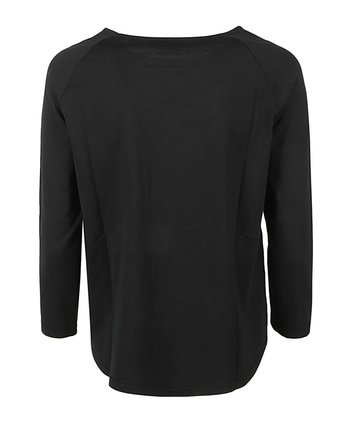 Baserange Black Solid Sweater In Black