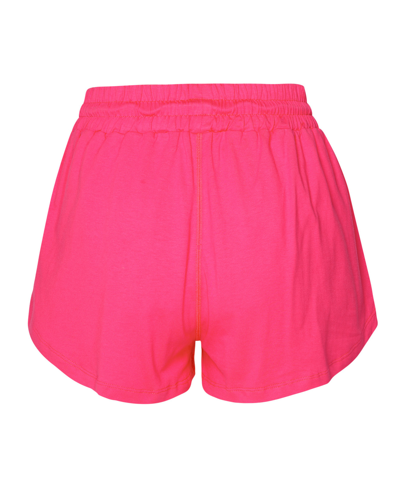 Msgm Cotton Shorts Elasticated Waistband In Pink