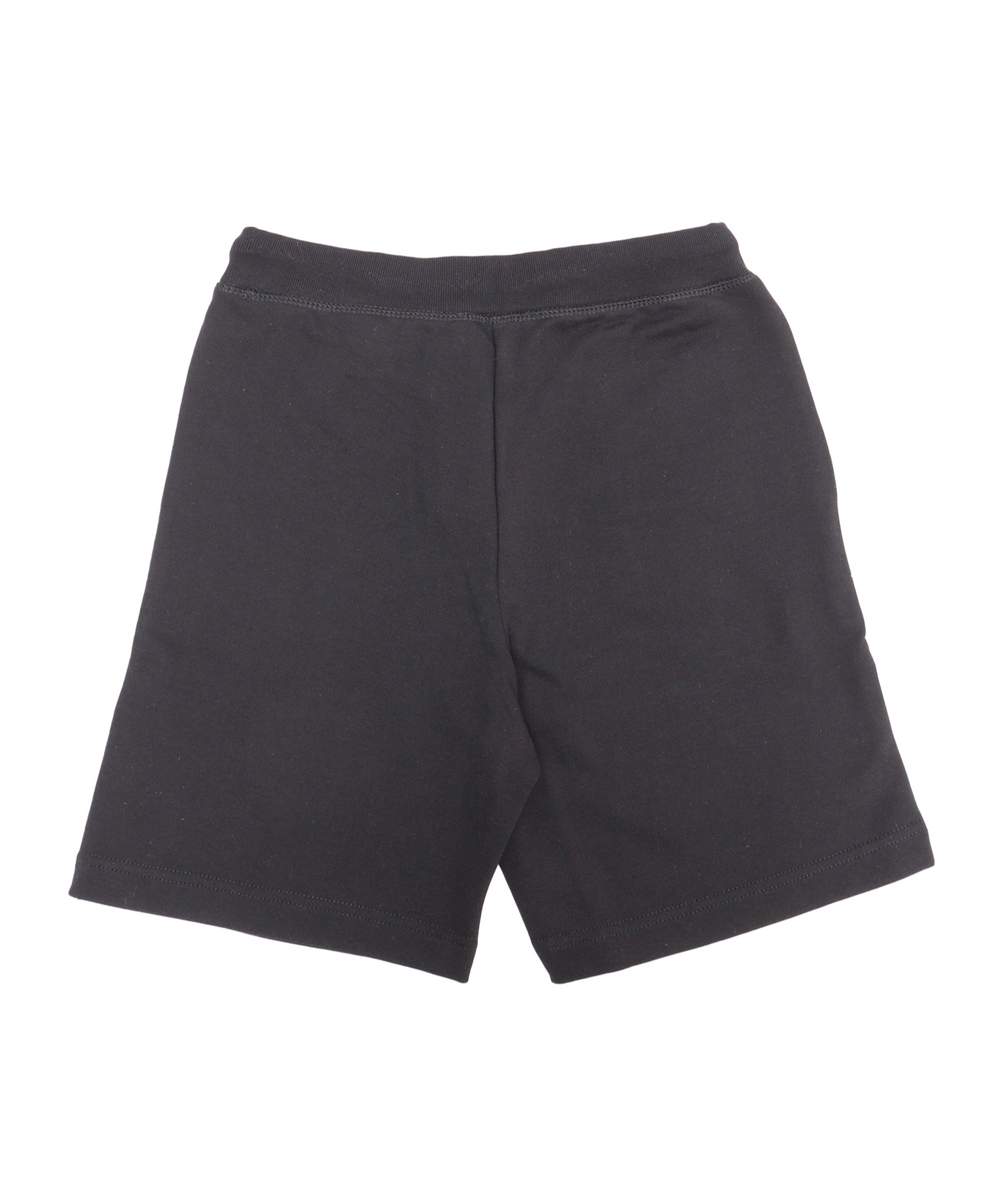 Dsquared2 Kids Logo-printed Drawstring Track Shorts In Black