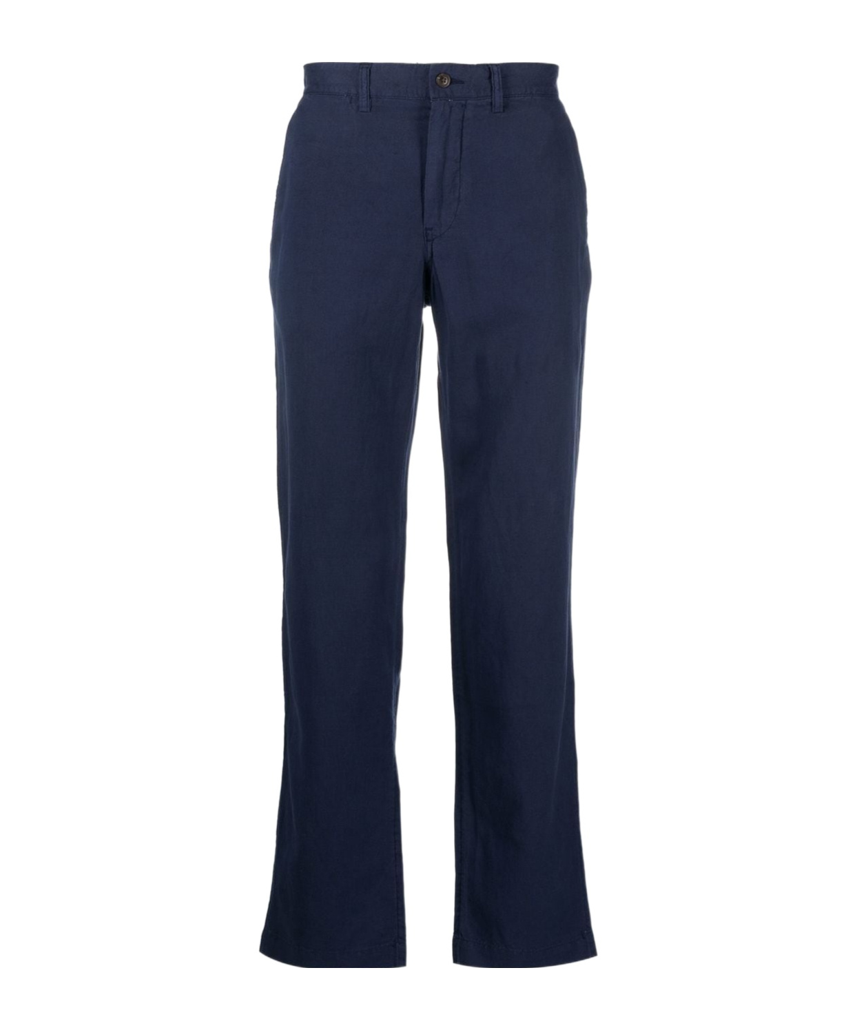 Polo Ralph Lauren Cropped Chino Trousers In Blue
