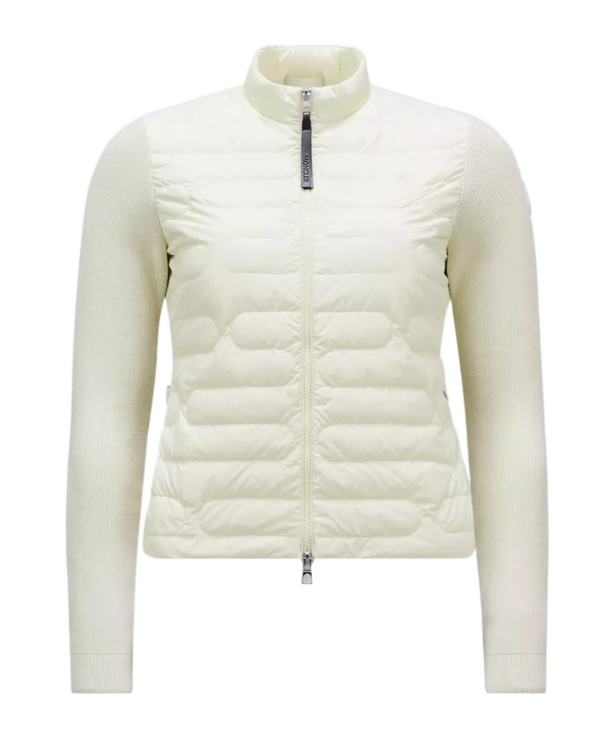 Moncler Panelled-design Jacket In White
