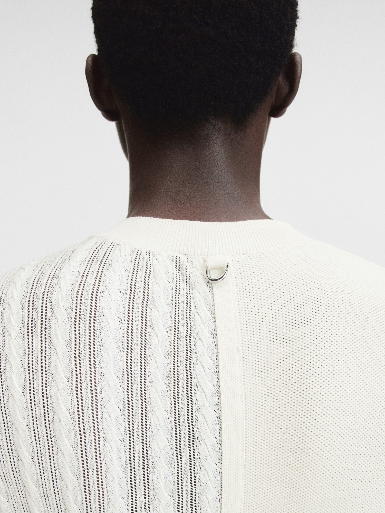 Jacquemus Knit Top The High Game Knit In White