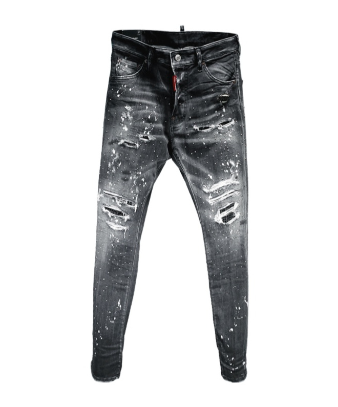 Dsquared2 Distressed Cool Guy Jeans In Gray
