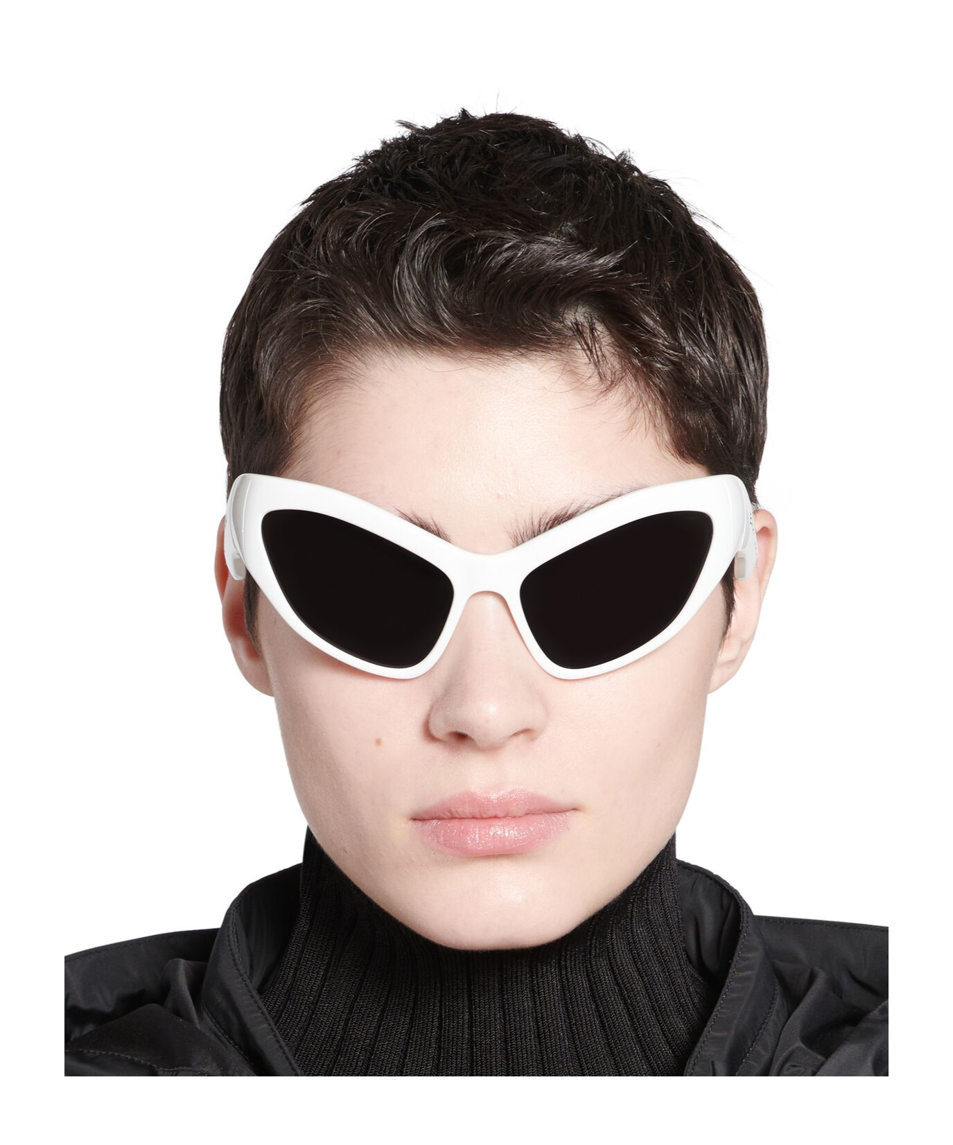 Balenciaga Eyewear Hamptons Cat-eye Sunglasses In White