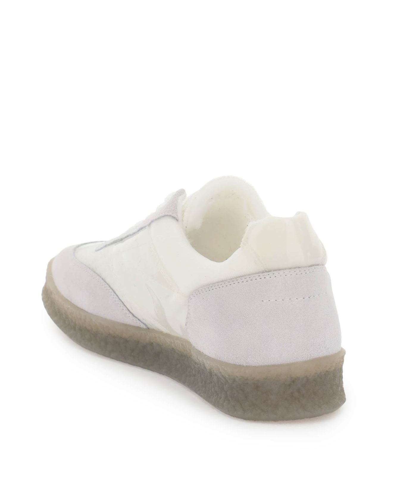 Shop Mm6 Maison Margiela Replica Low-top Sneakers In White