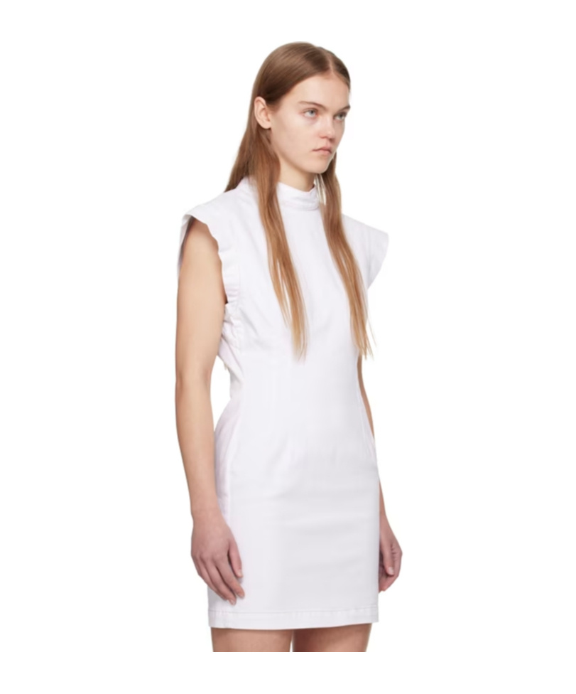 ISABEL MARANT ISABEL MARANT NINA CAPE-SLEEVED MINI DRESS 