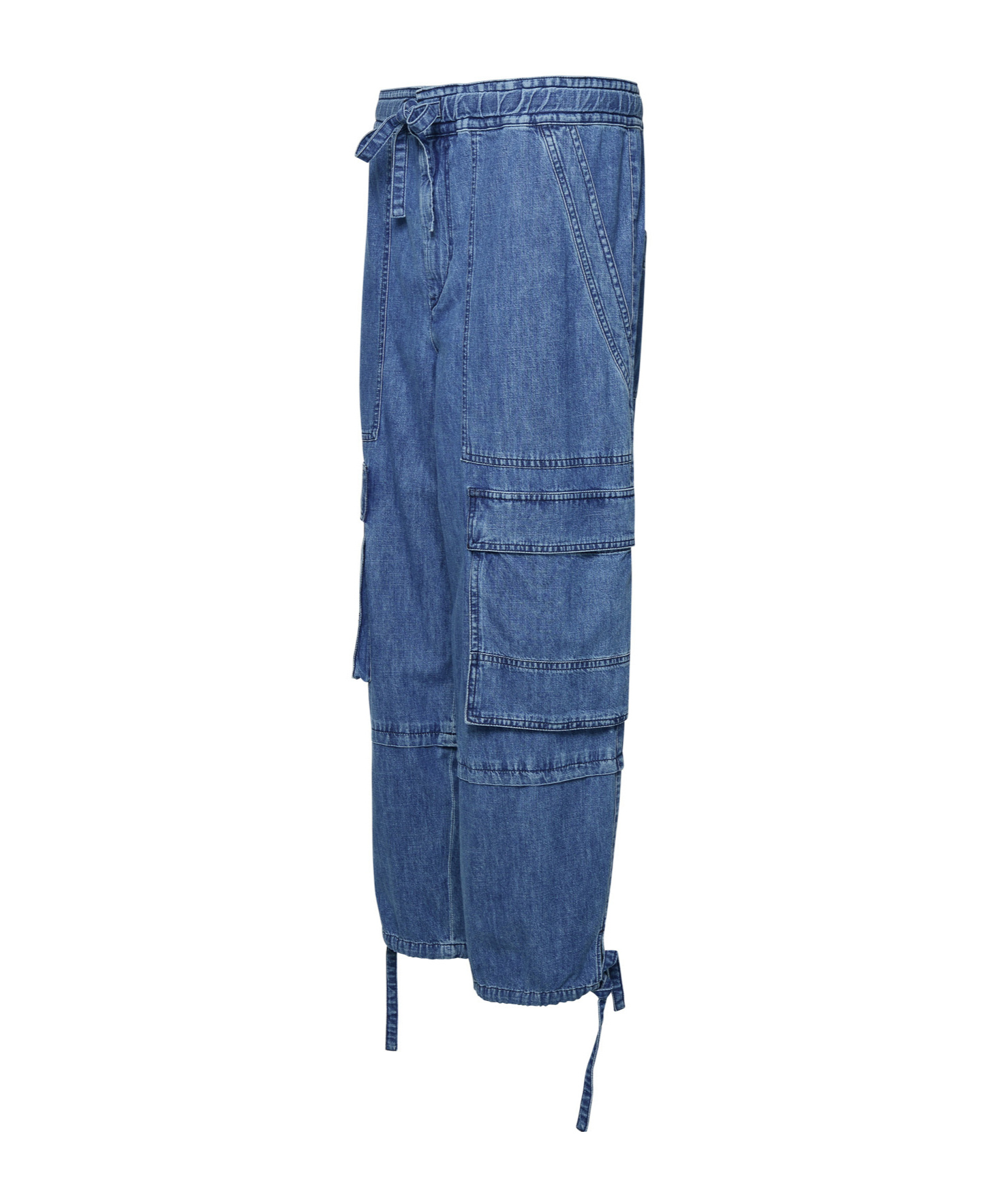 Shop Isabel Marant Ivy Pants In Blue