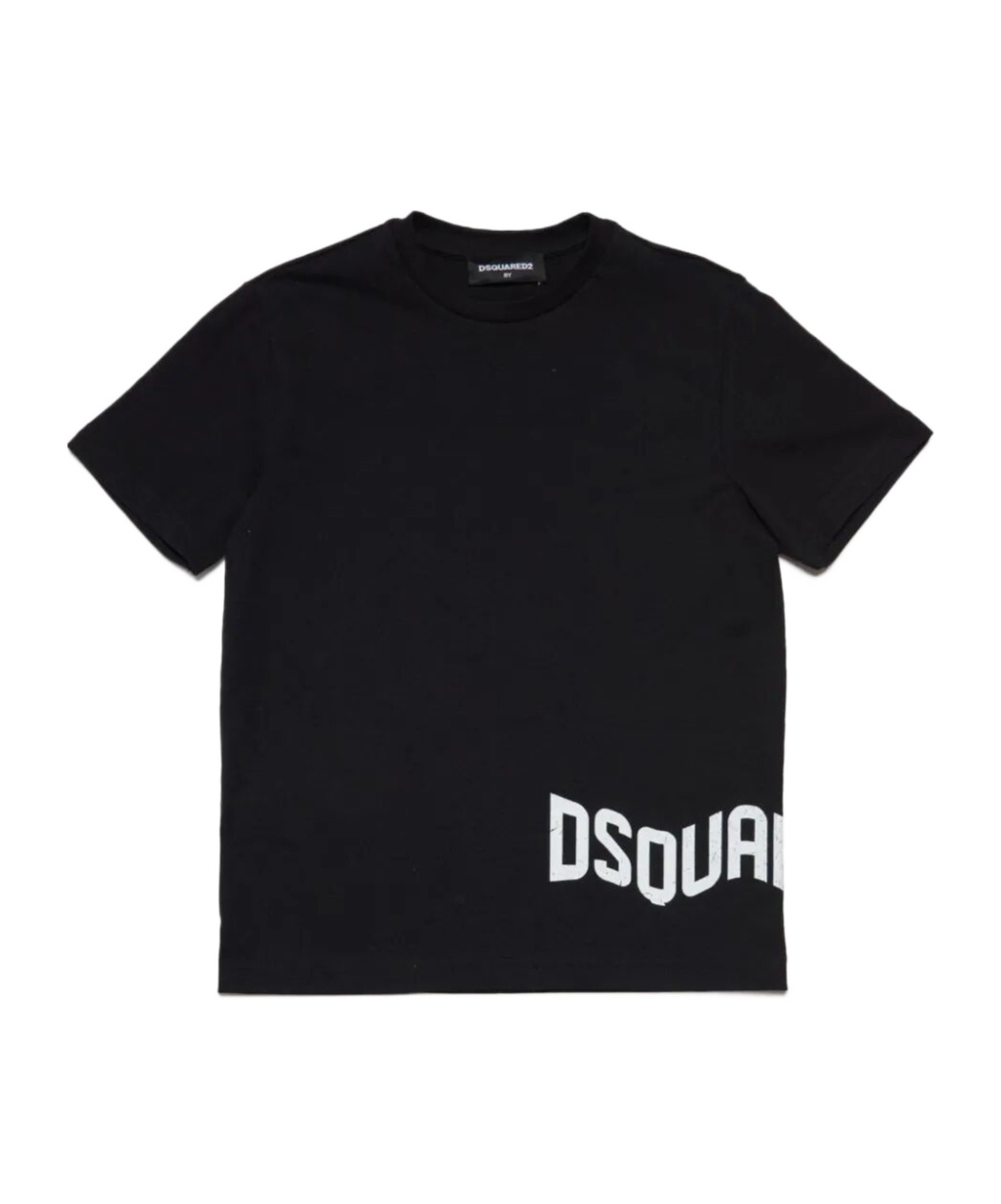 Dsquared2 Logo-print Cotton T-shirt In Black