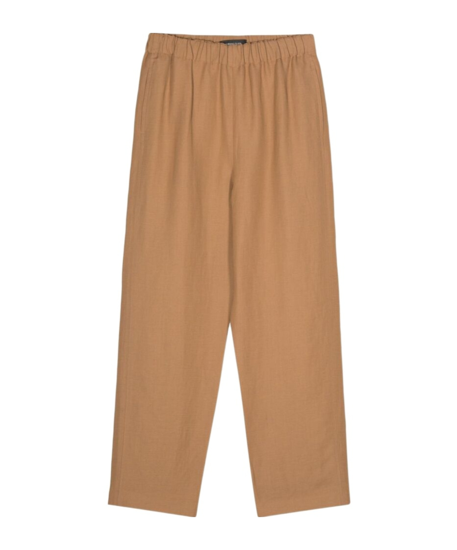 Fabiana Filippi Mid-rise Tapered-leg Trousers In Nude