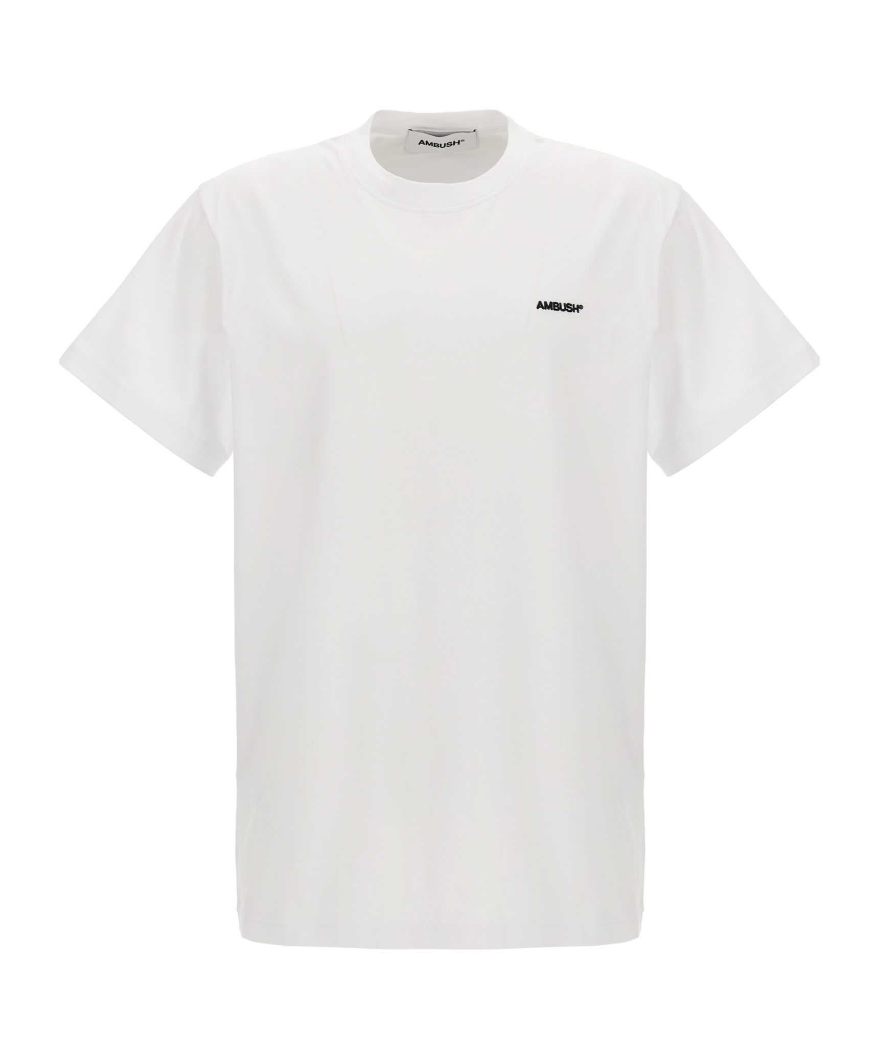 Ambush Logo-embroidered Cotton T-shirt (pack Of Three) In White