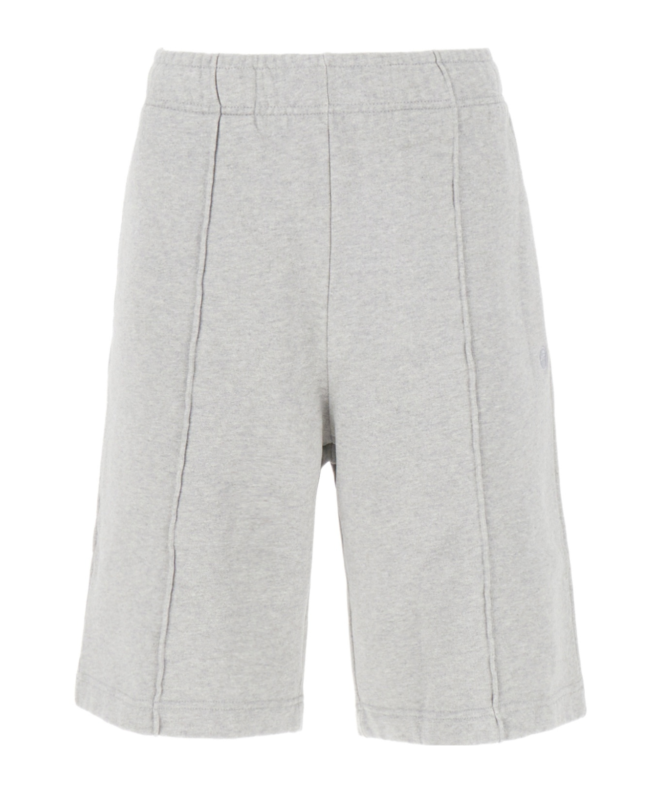 Ambush Bermuda Shorts With Central Seamed Pleat In White