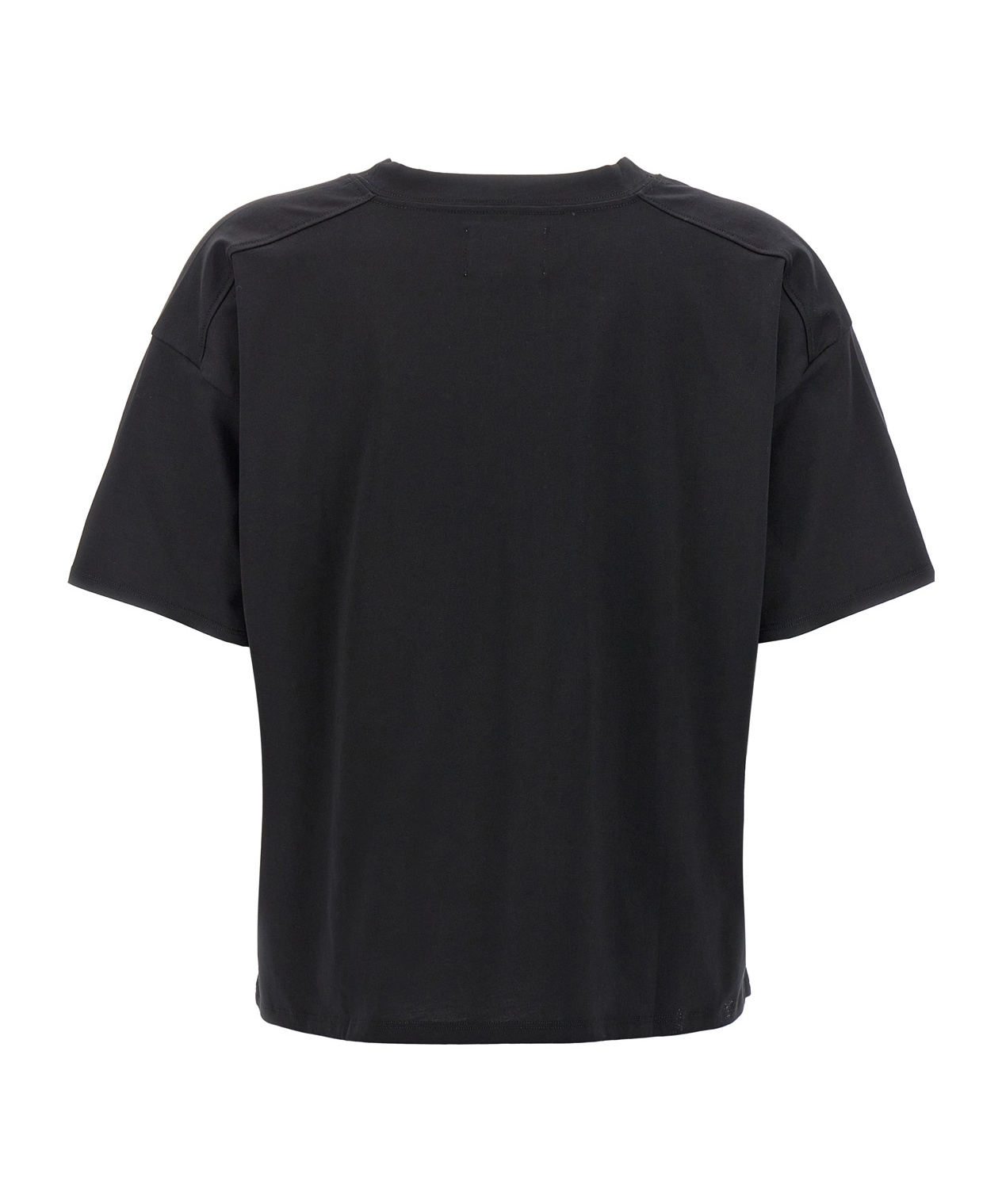 Shop Loulou Studio V-collar T-shirt In Black