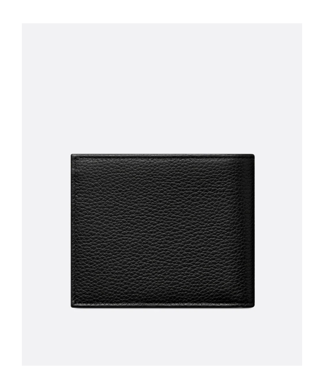 Dior Saddle Compact Purse In Black