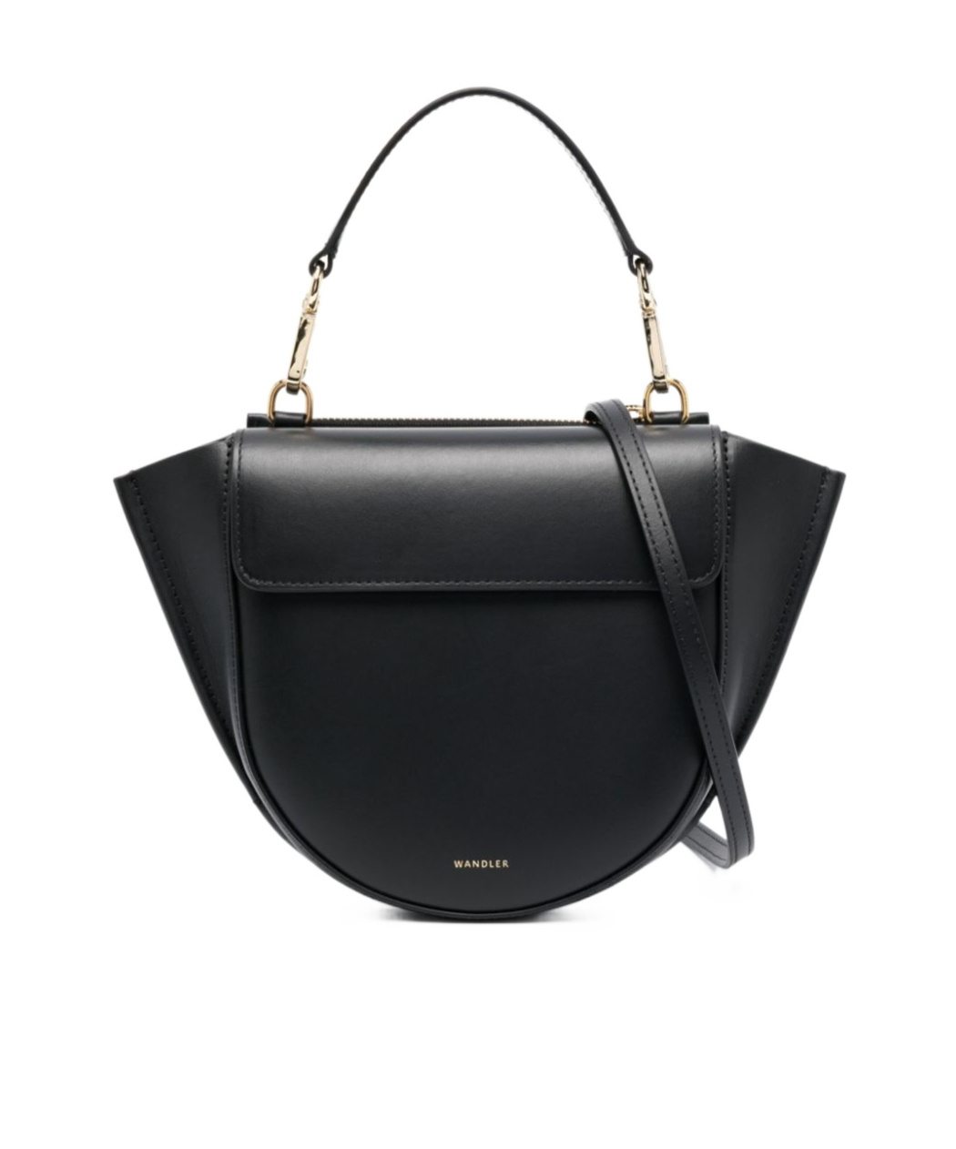 Wandler Hortensia Versatile Mini Shoulder Bag In Black