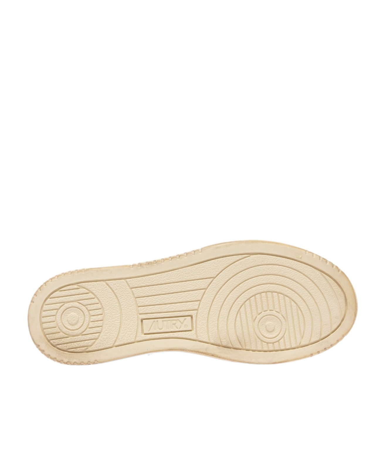 Autry Round Head Low-cut Skate Shoes In Nude