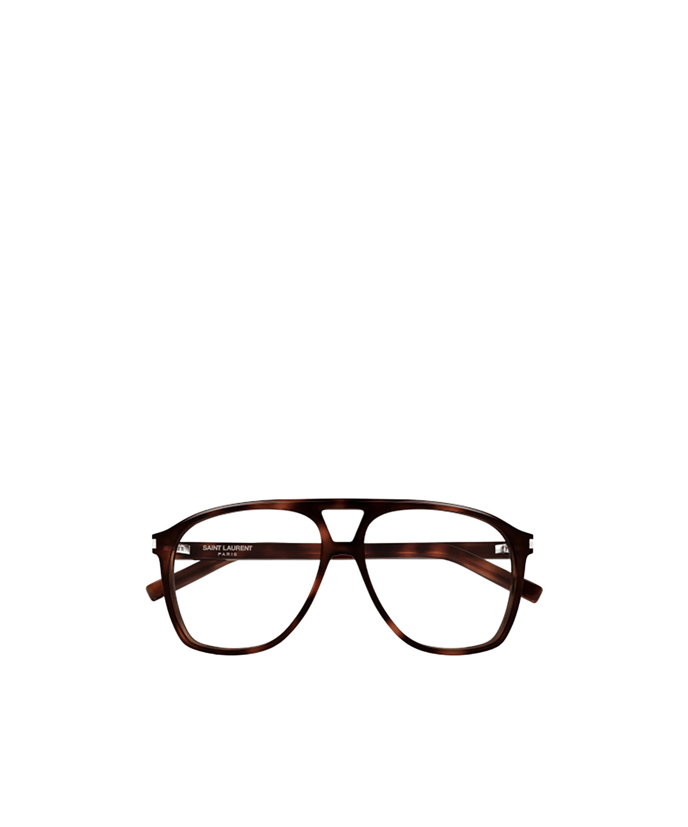 Saint Laurent Dune Navigator-frame Glasses In Black