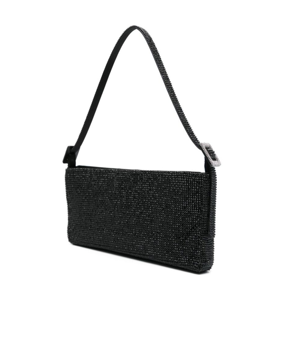 BENEDETTA BRUZZICHES RHINESTONE DECORATIVE SHOULDER BAG