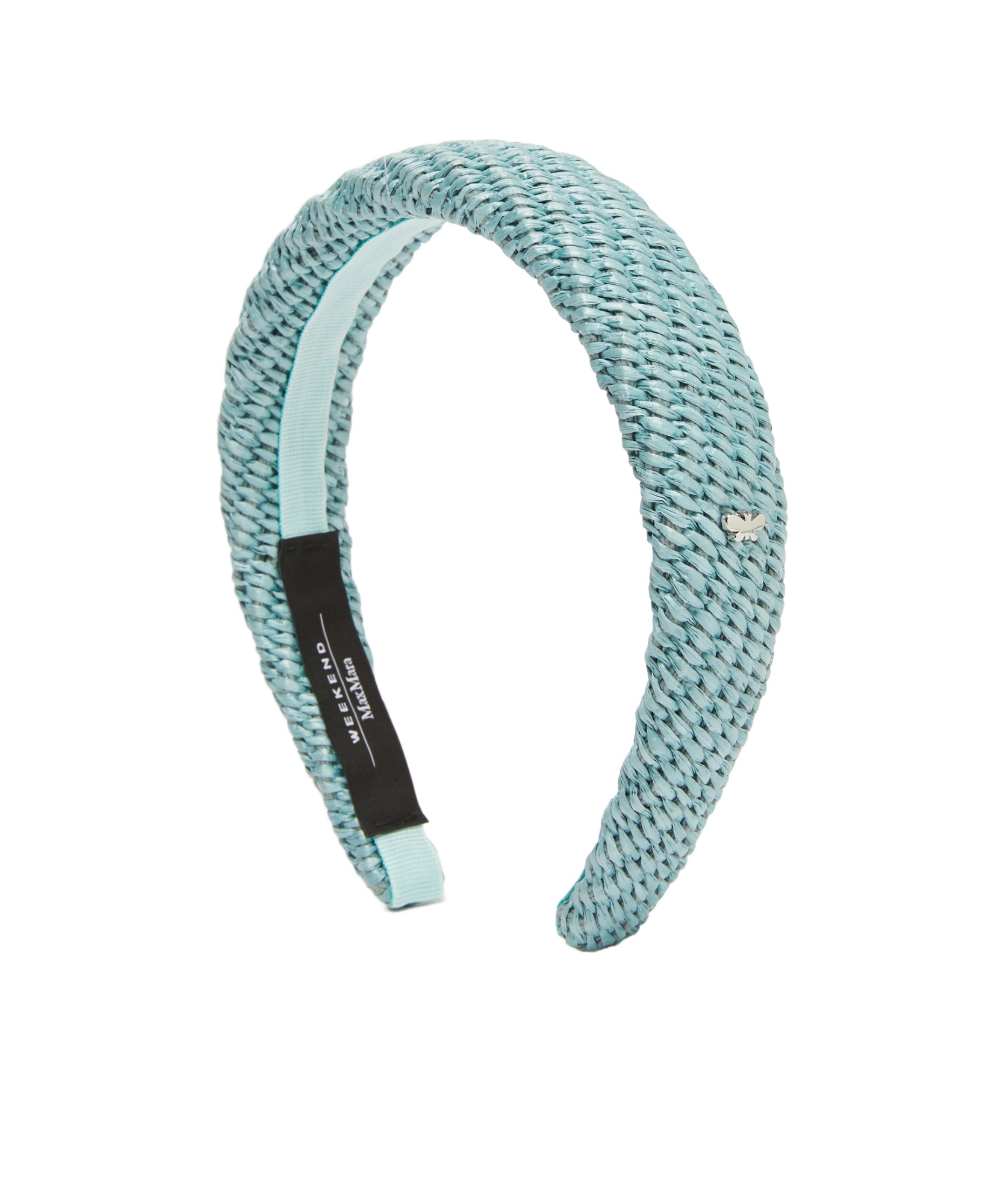 Shop Weekend Max Mara Butterfly Logo Headband In Green