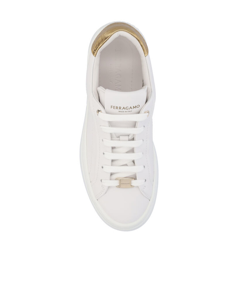 Ferragamo Dahlia Sneakers & Slip-on In White