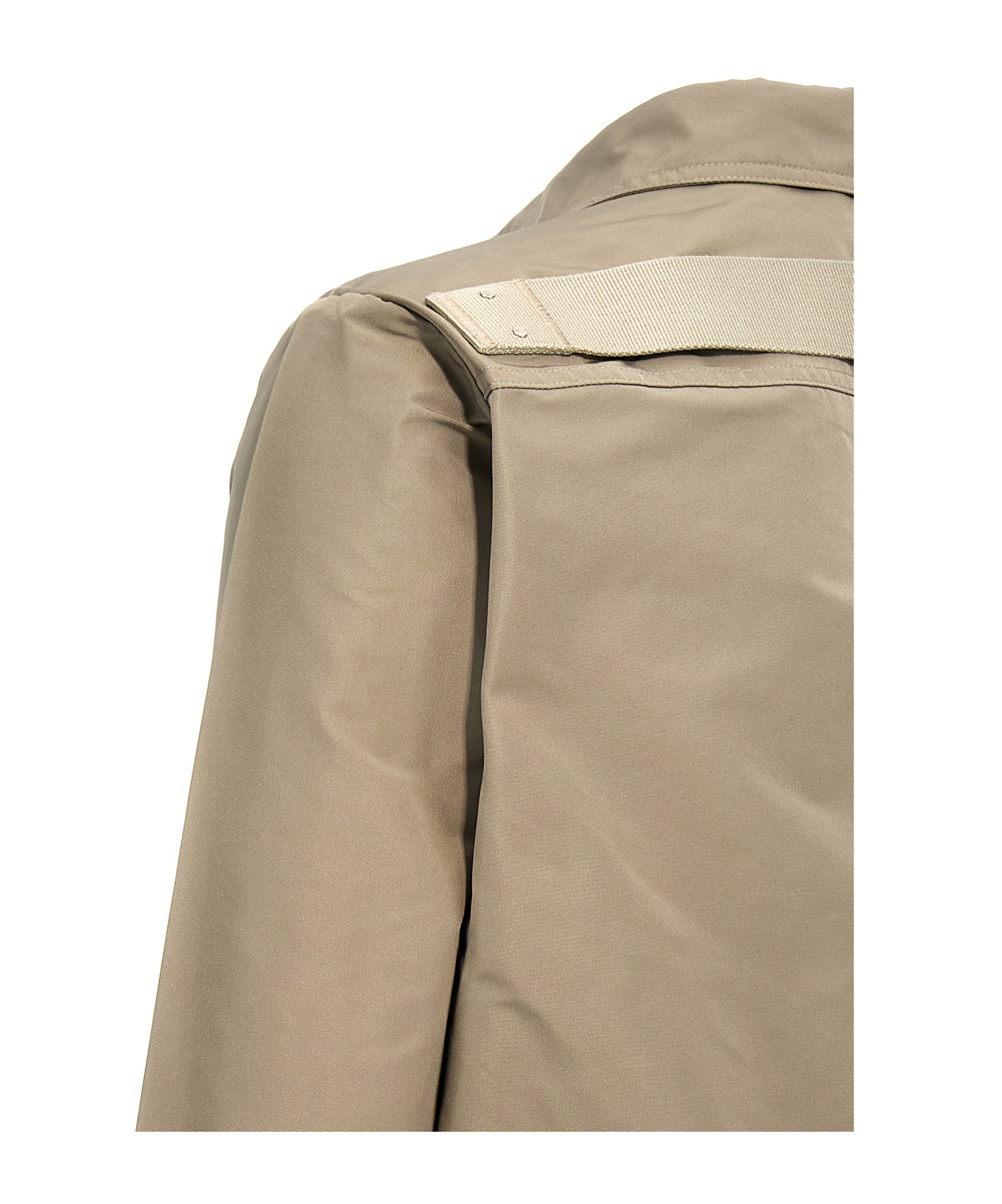 Shop Rick Owens Fogpocket Shirt Jacket In Brown