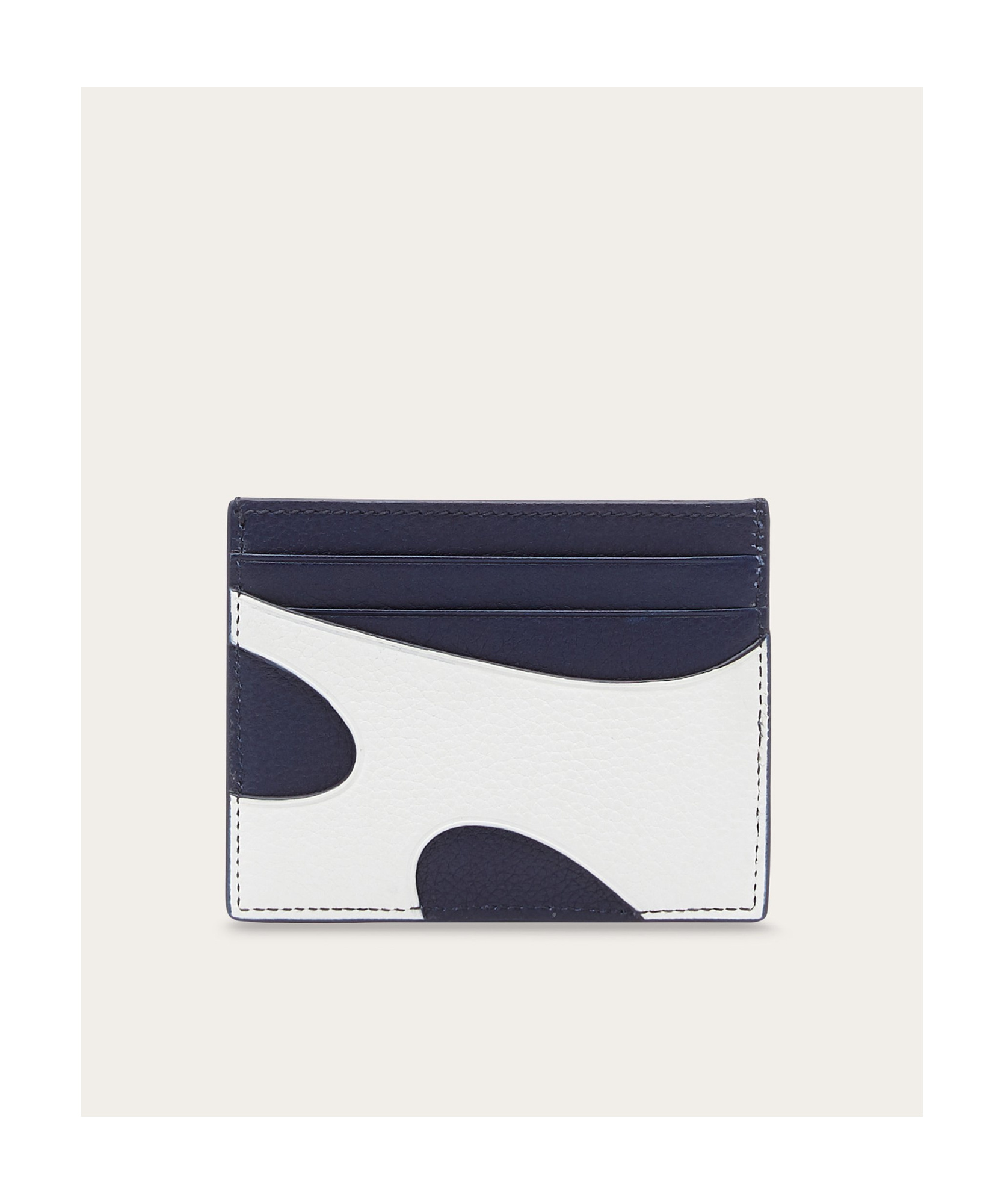 Shop Ferragamo Logo Card Bag In White