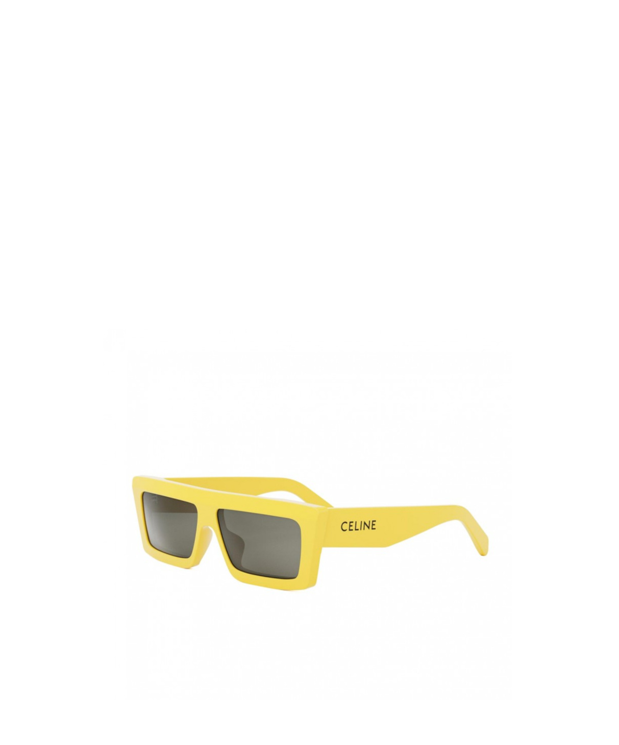 Celine Rectangular Sunglasses In Yellow