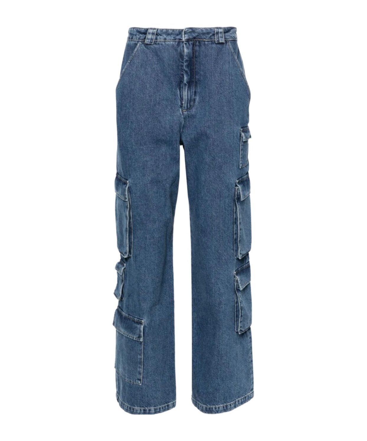 Axel Arigato Woman Jeans Blue Size 28 Cotton In Blue