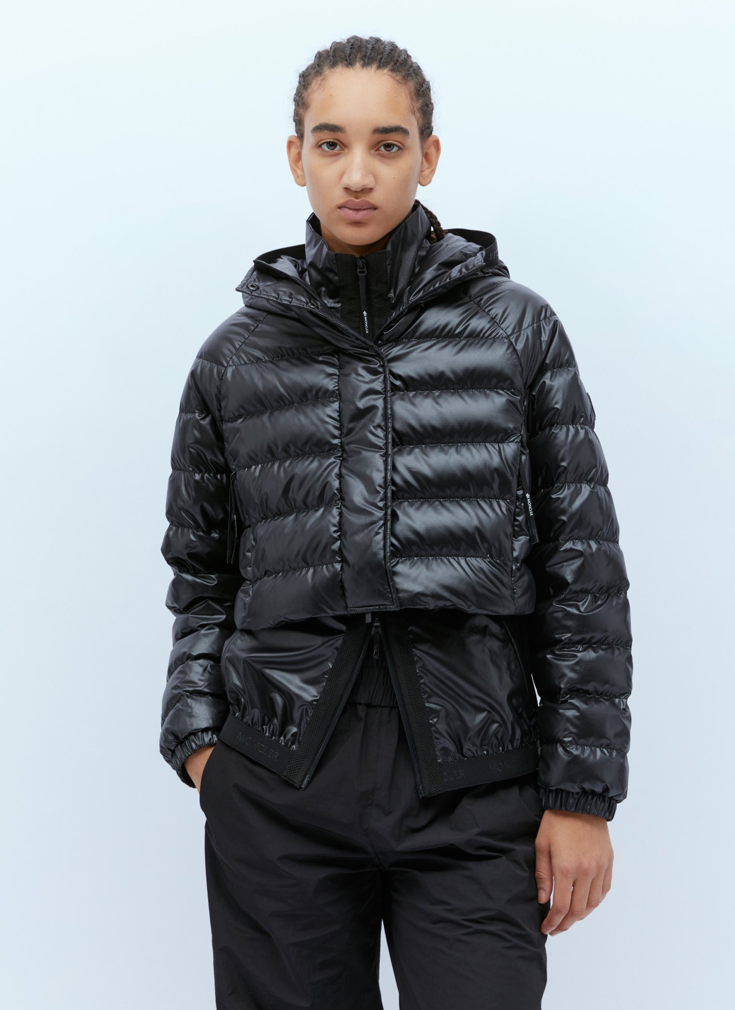 MONCLER CRISEIDE RIPSTOP QUILTED JACKET