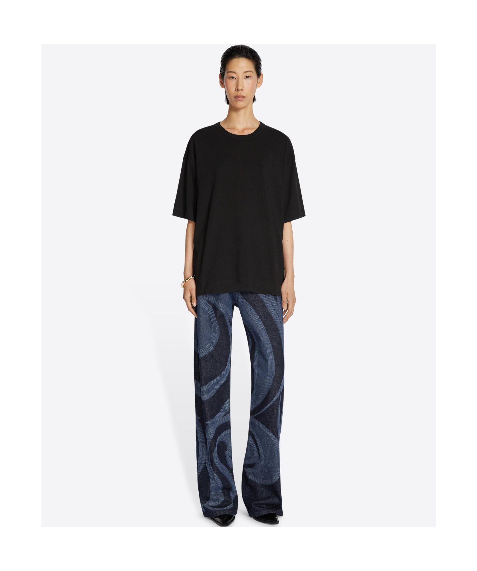 Dries Van Noten Habba T-shirt In Black
