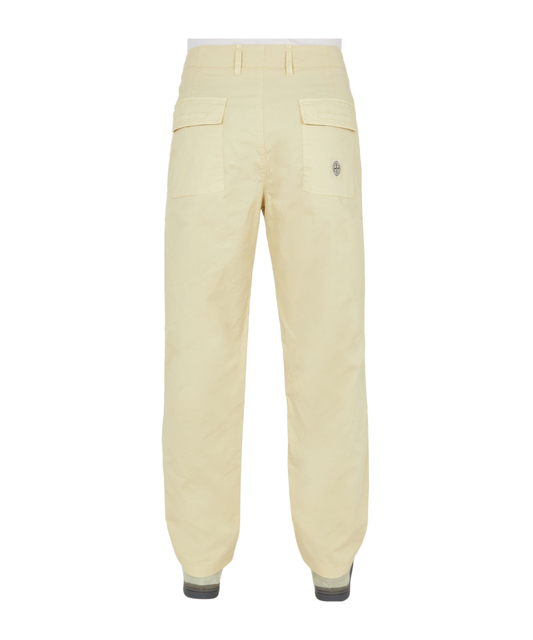 Stone Island Overalls Casual Trousers In Nude