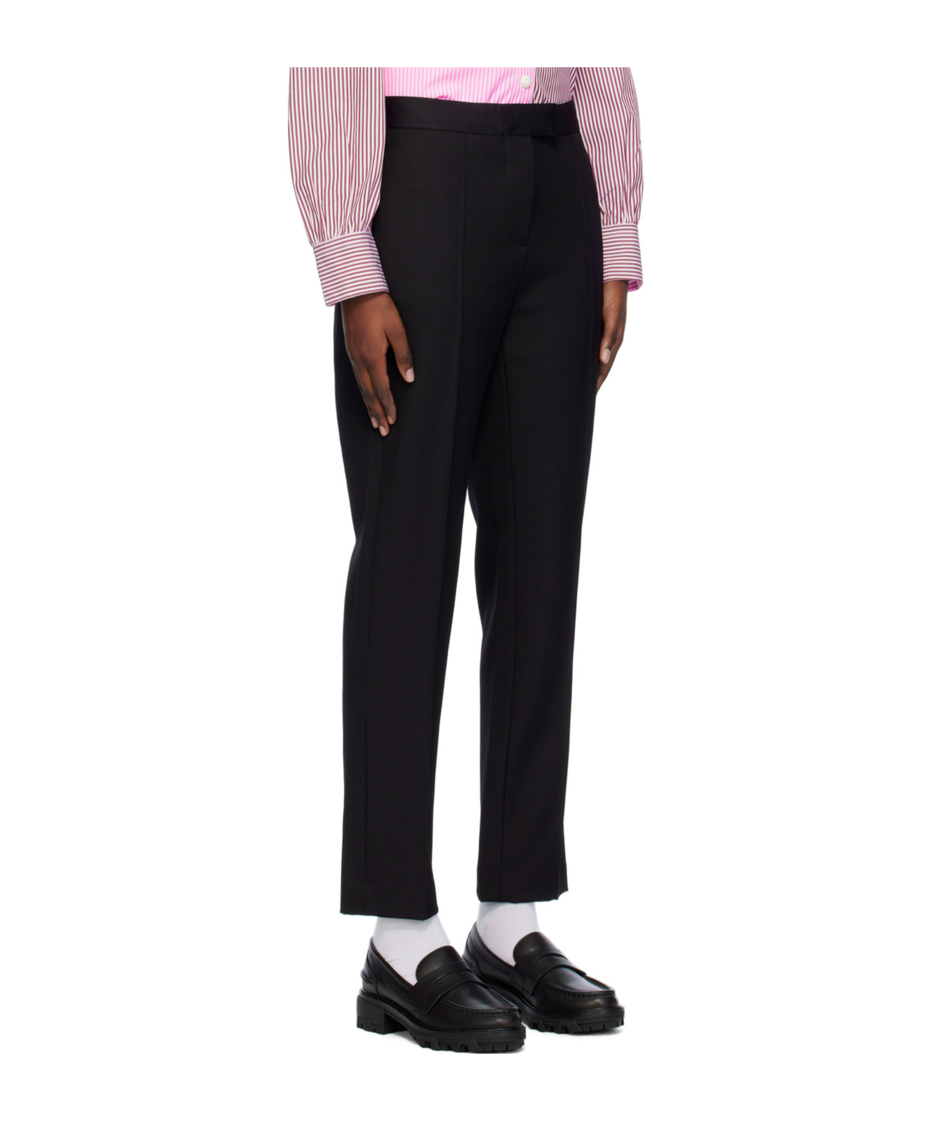 Rag & Bone Blaine Twill Casual Pants In Black