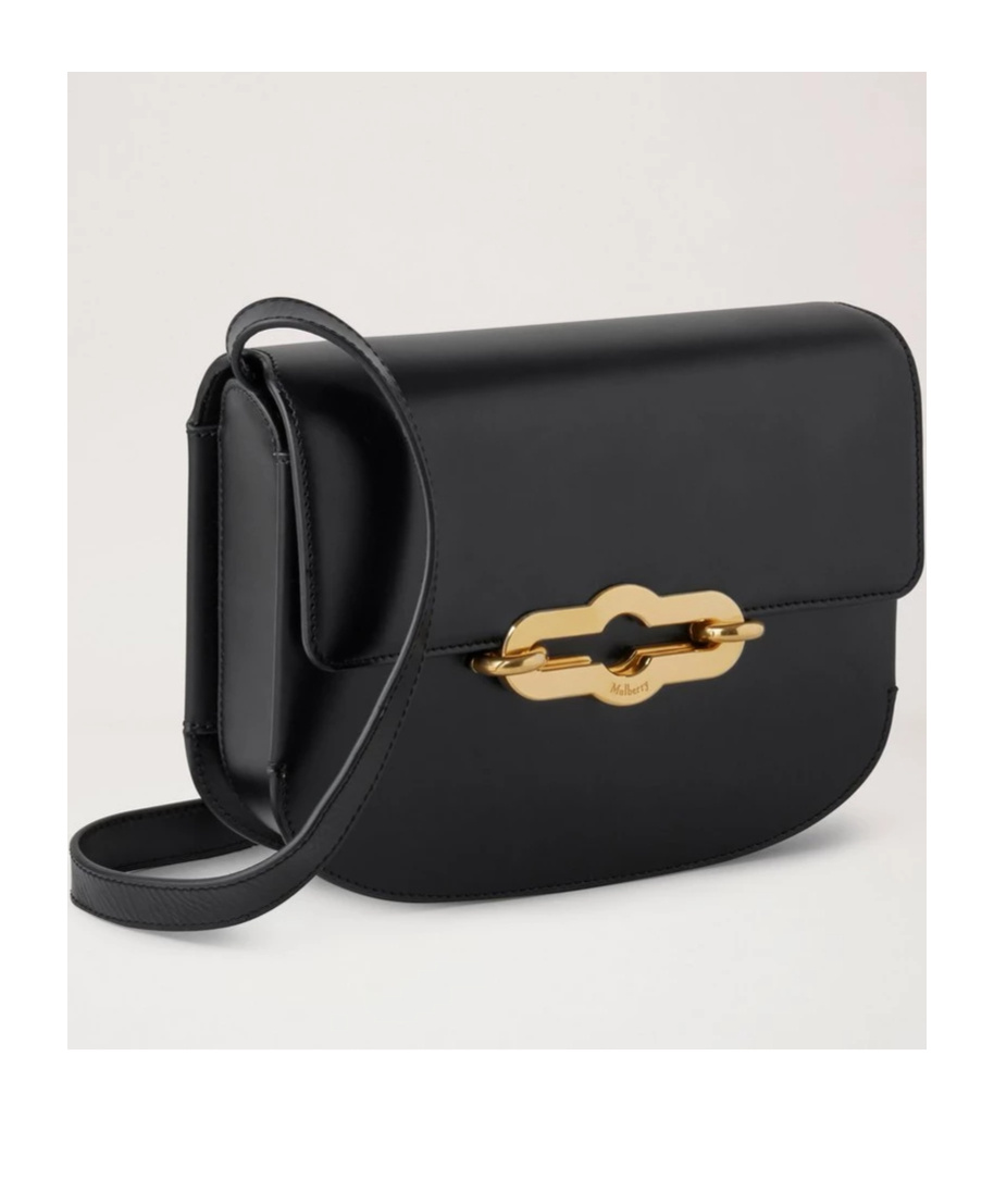 Mulberry Pimlico Leather Satchel Bag In Black