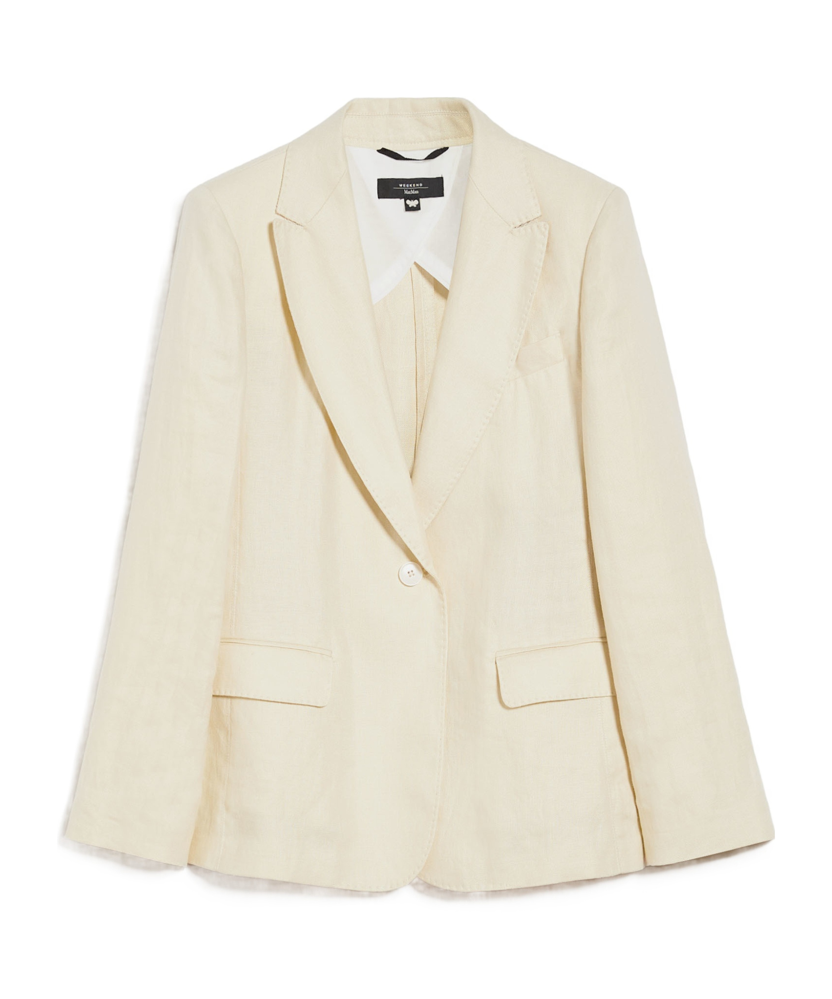 WEEKEND MAX MARA WEEKEND MAX MARA SINGLE-BREASTED LONG-SLEEVED BLAZER