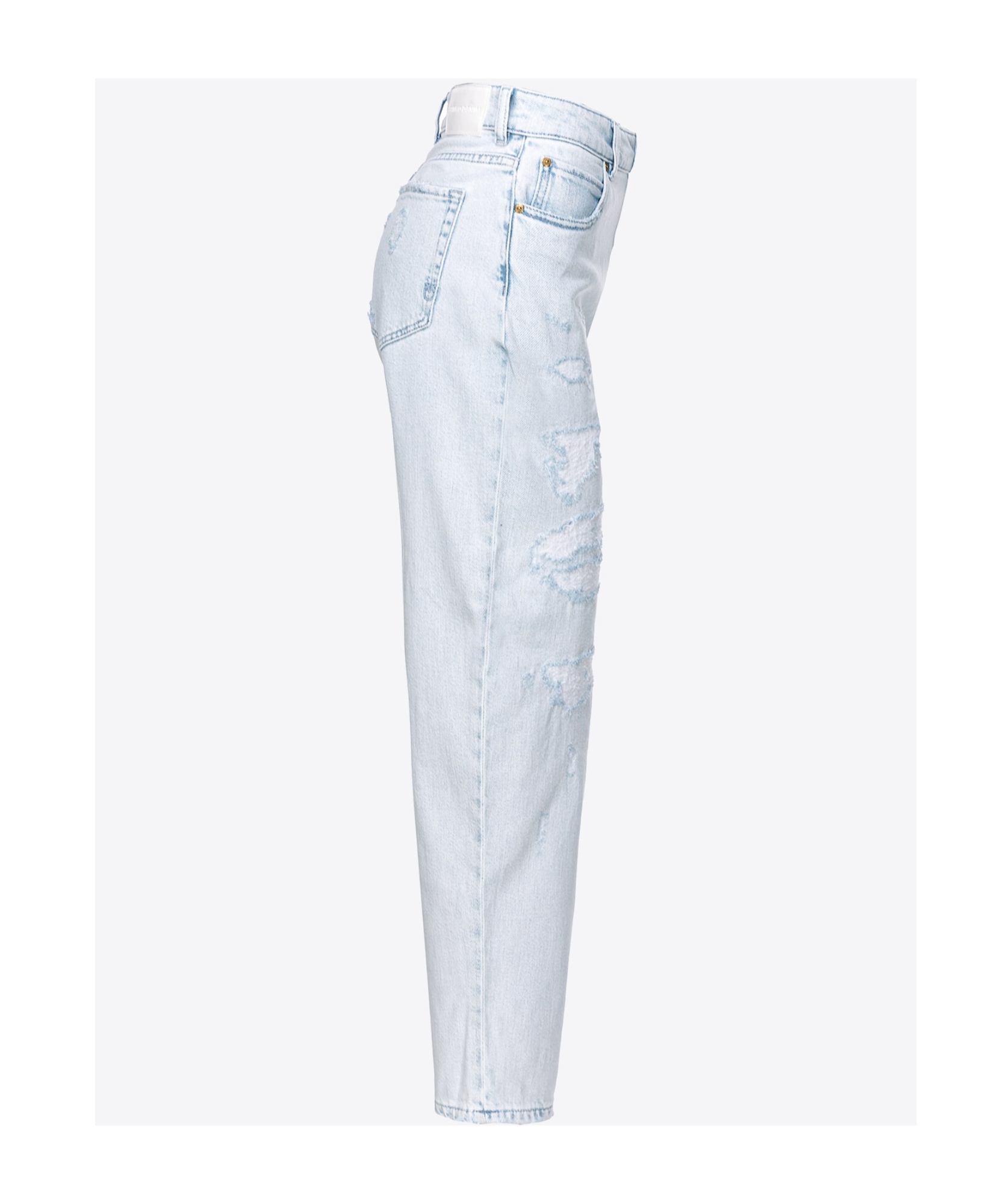 PINKO MID-RISE STRAIGHT-LEG JEANS