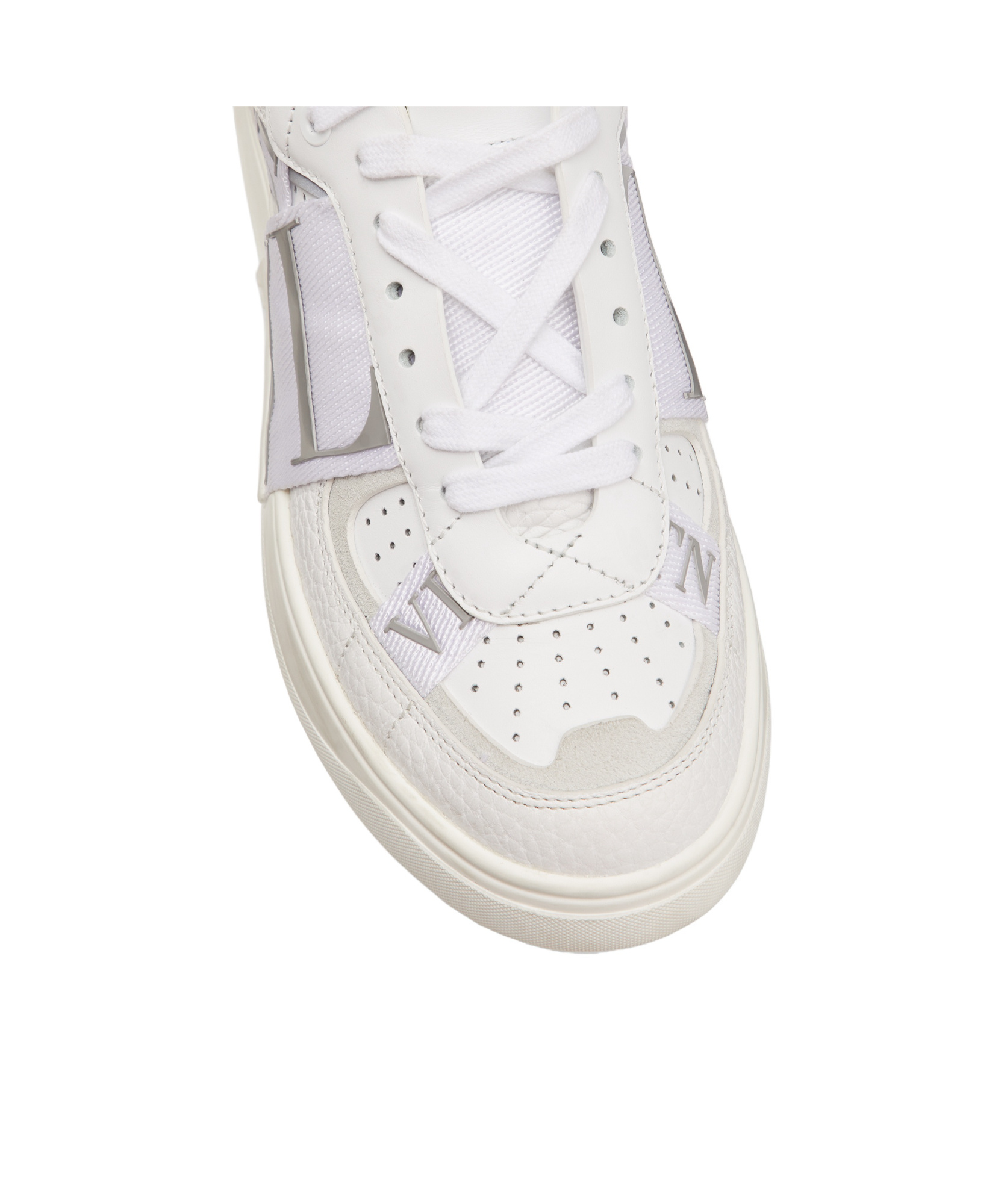 Shop Valentino Vl7n Low-top Sneakers In White