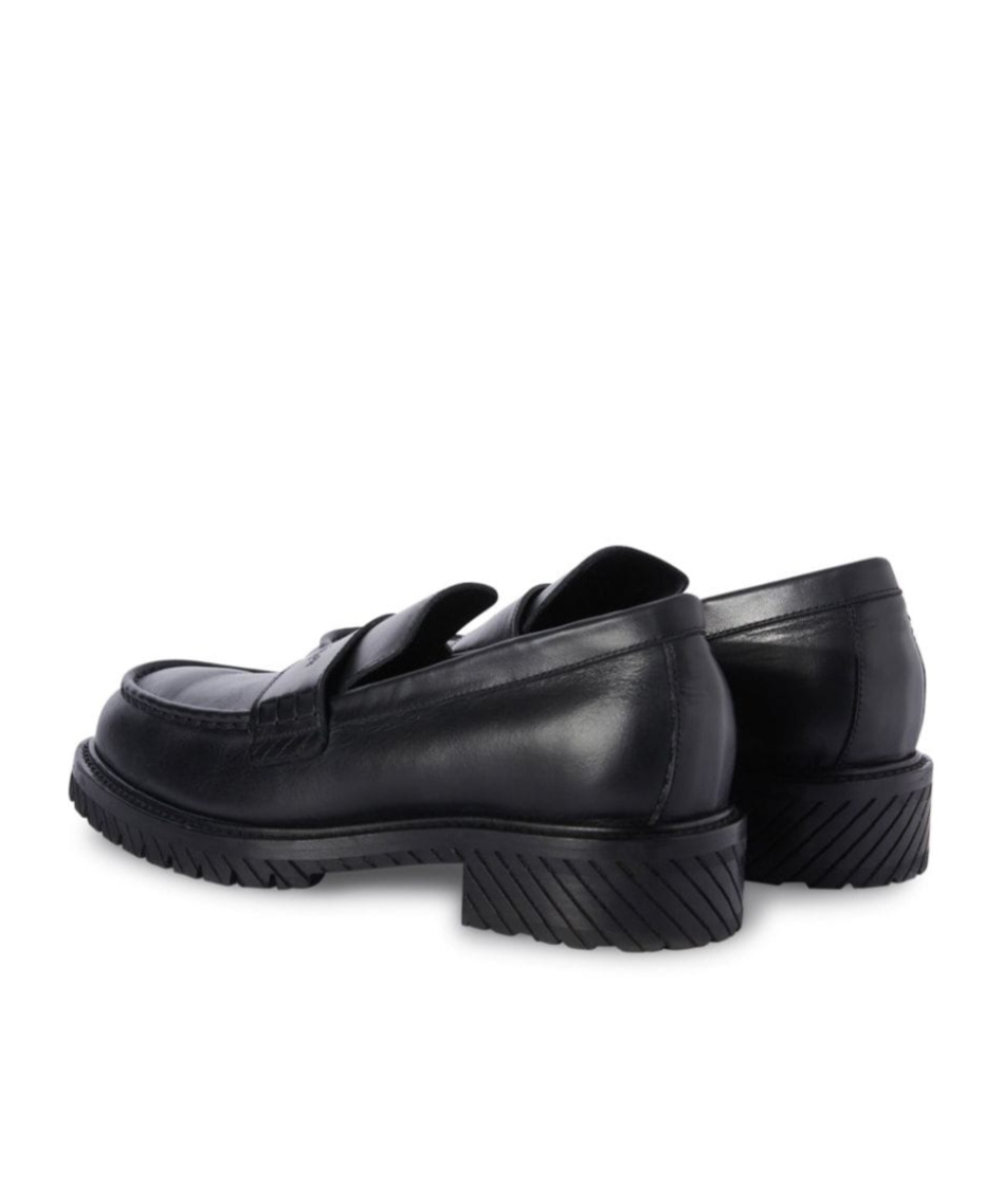 Off-white Off White Men Loafer With Logo In Black