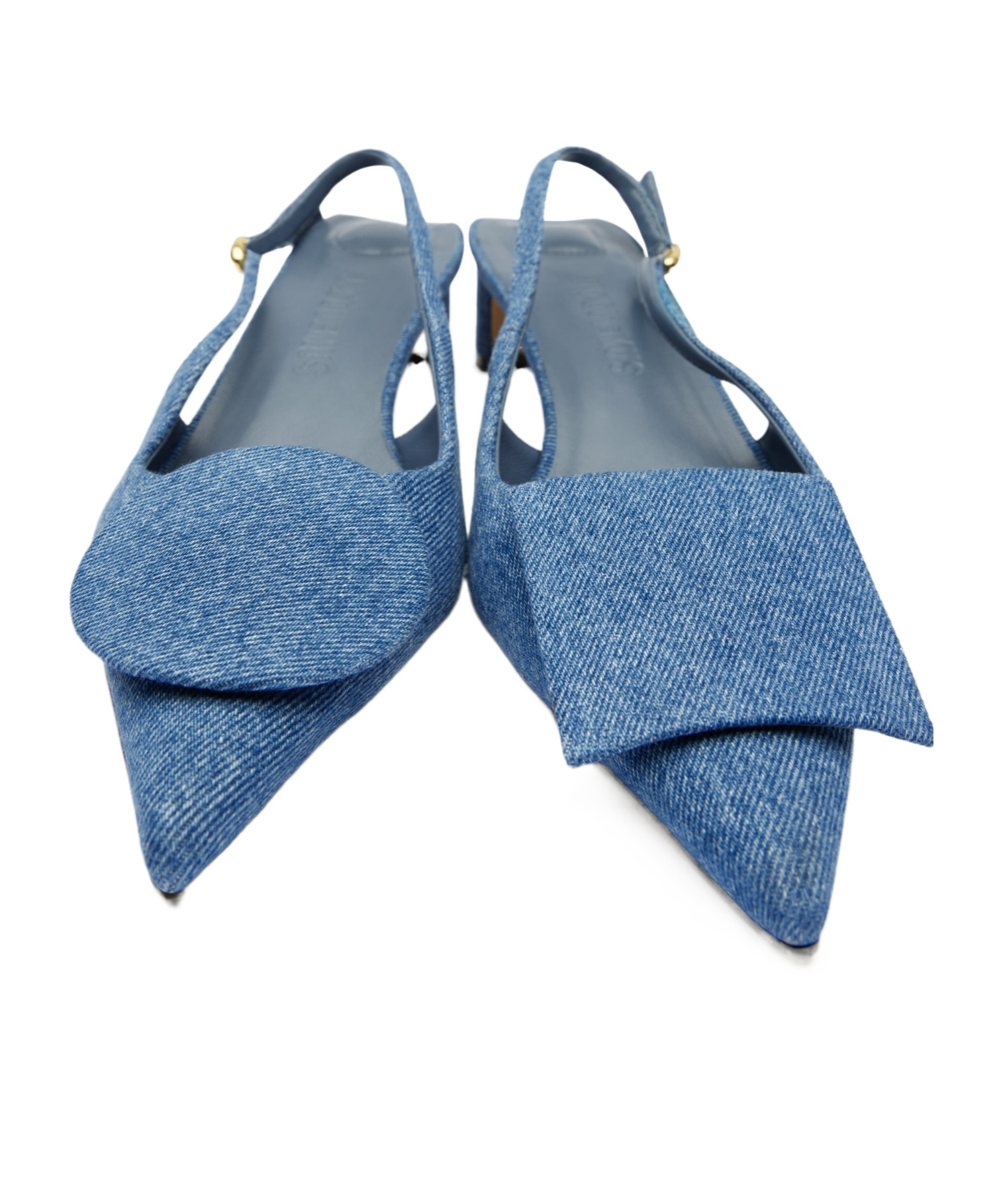 Jacquemus Les Slingbacks Duelo 40mm Pumps In Blue