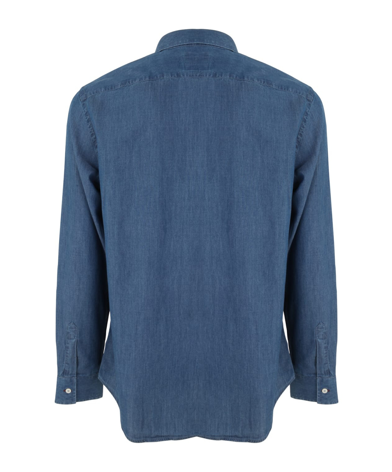 PAUL SMITH DENIM LONG-SLEEVE SHIRT
