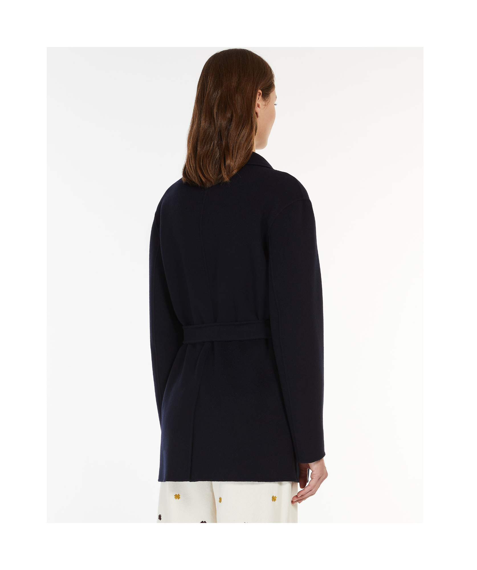 Weekend Max Mara Single-breasted Wool Jacket In Black