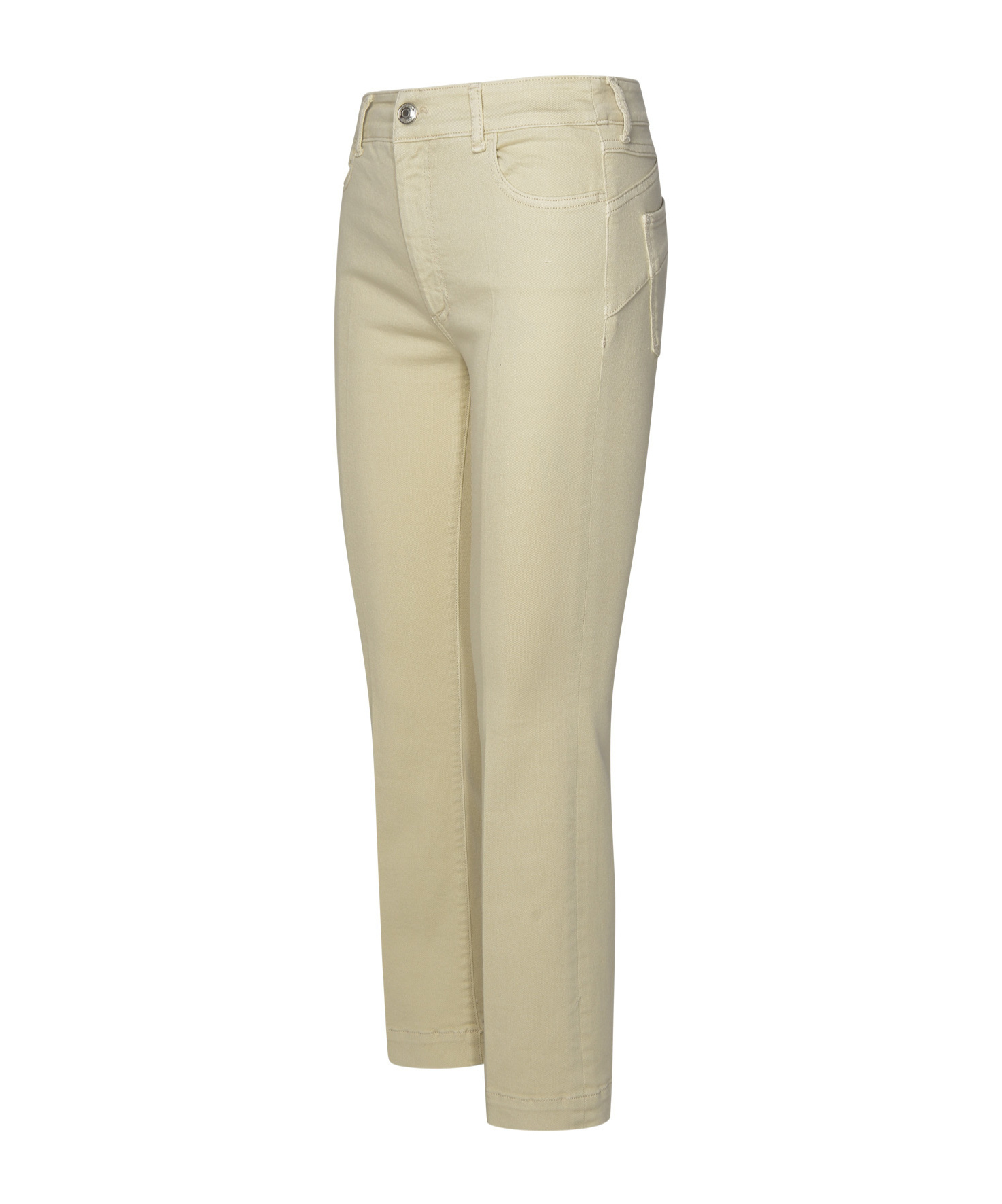 Sportmax Nilly Cotton Denim Jeans Women In Gold